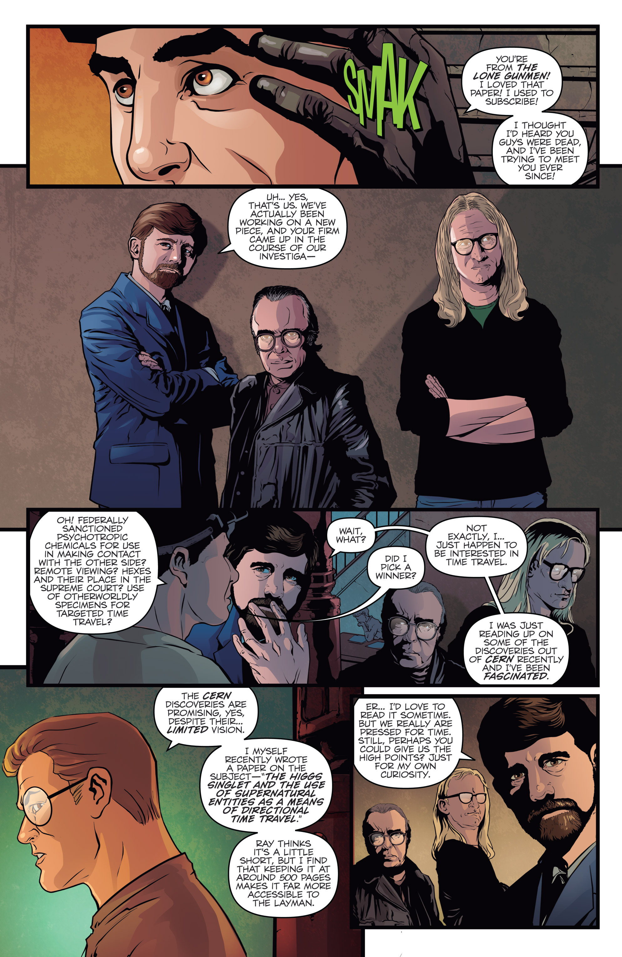 Read online The X-Files/Ghostbusters: Conspiracy comic -  Issue # Full - 22