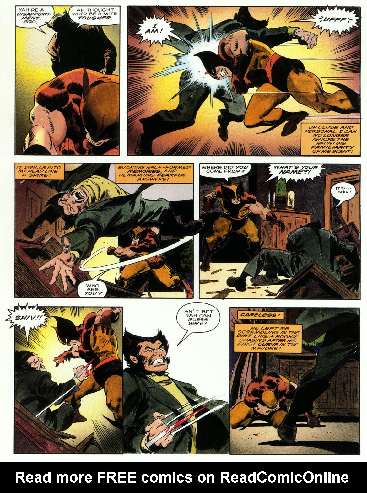 Read online Marvel Graphic Novel comic -  Issue #67 - Wolverine - Bloody Choices - 22