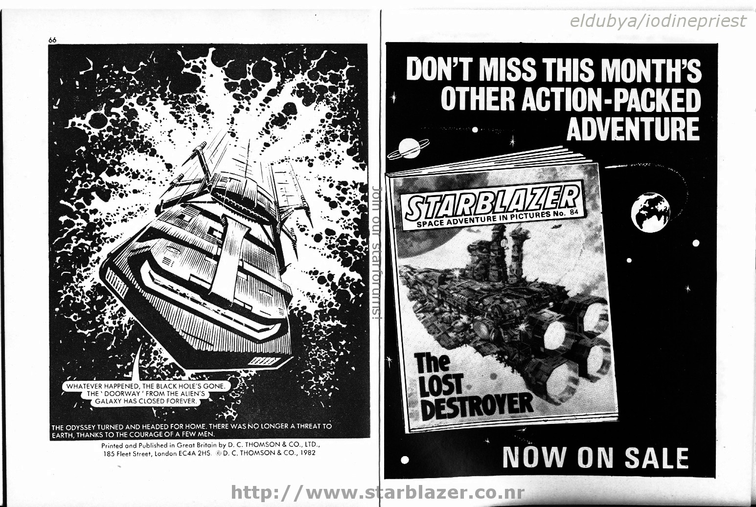 Read online Starblazer comic -  Issue #85 - 35