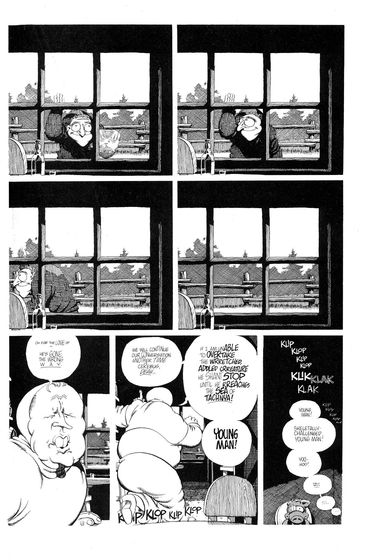 Read online Cerebus comic -  Issue #201 - 16