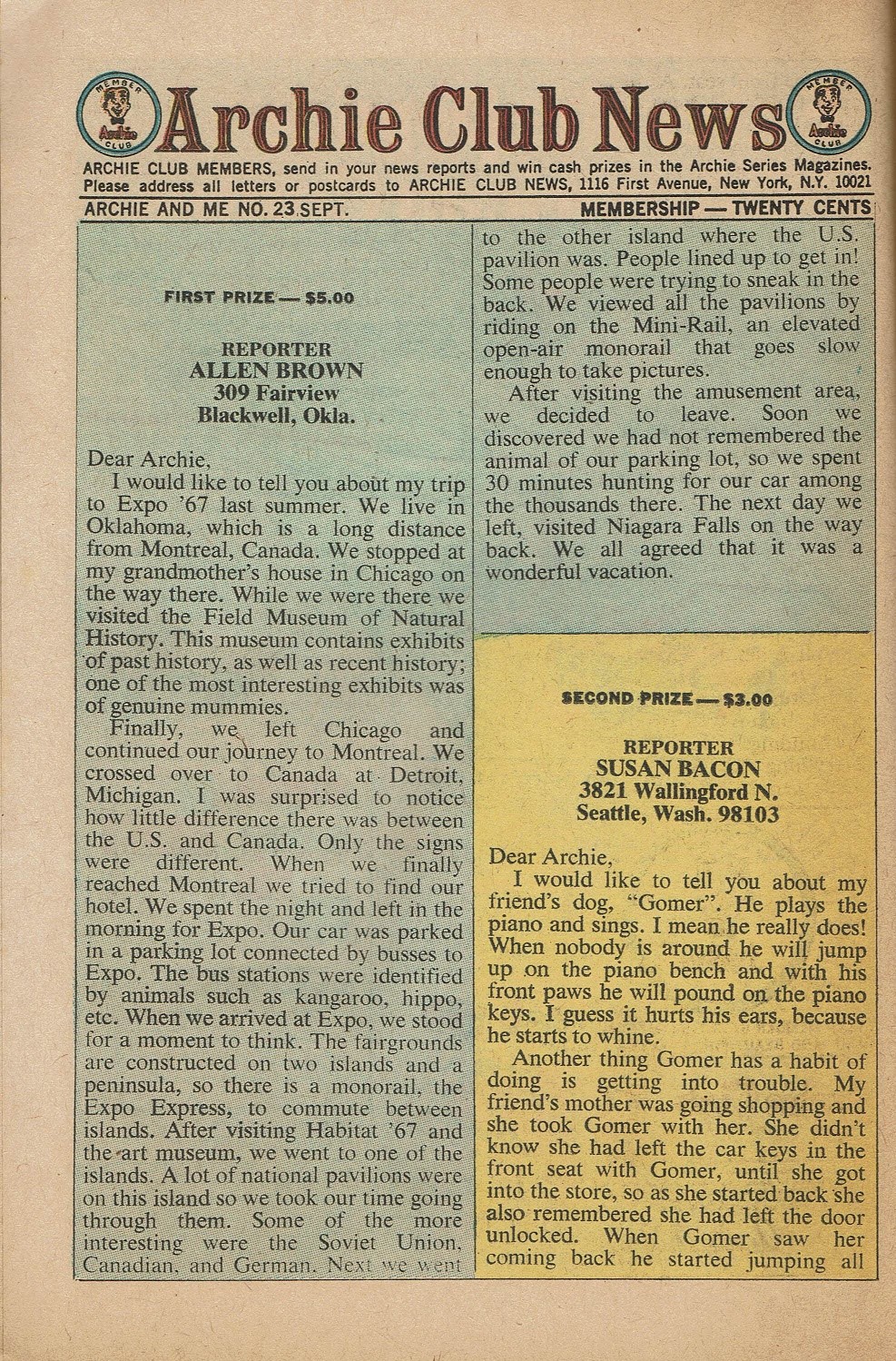 Read online Archie and Me comic -  Issue #23 - 26