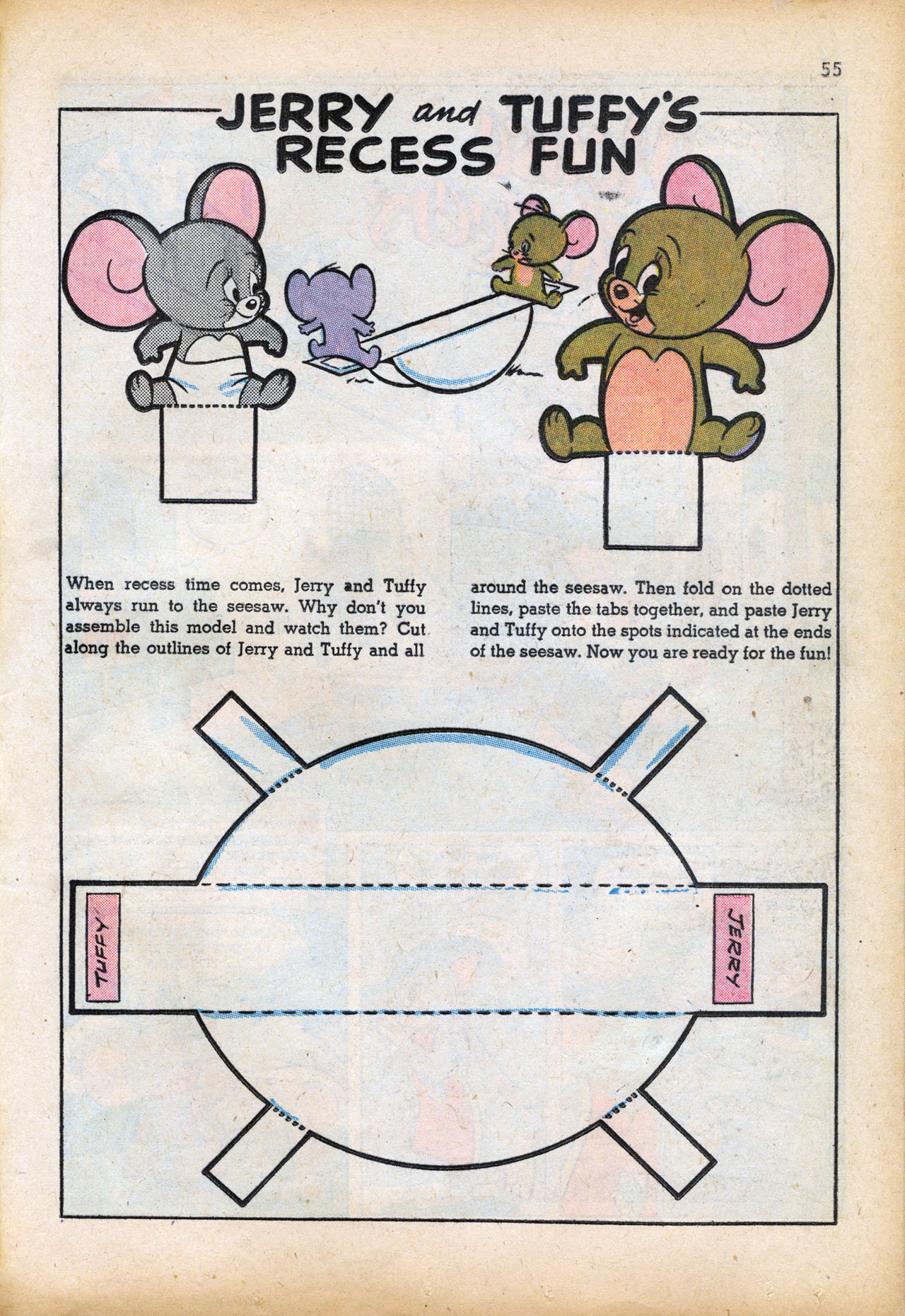 Read online Tom & Jerry's Back to School comic -  Issue # TPB - 57