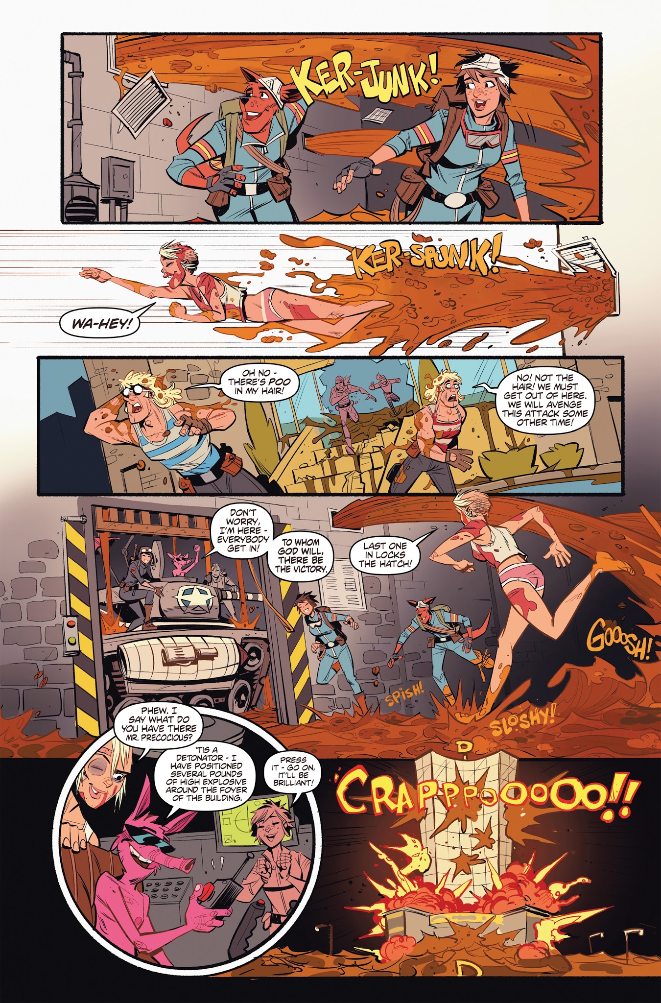 Read online The Wonderful World of Tank Girl comic -  Issue #1 - 23