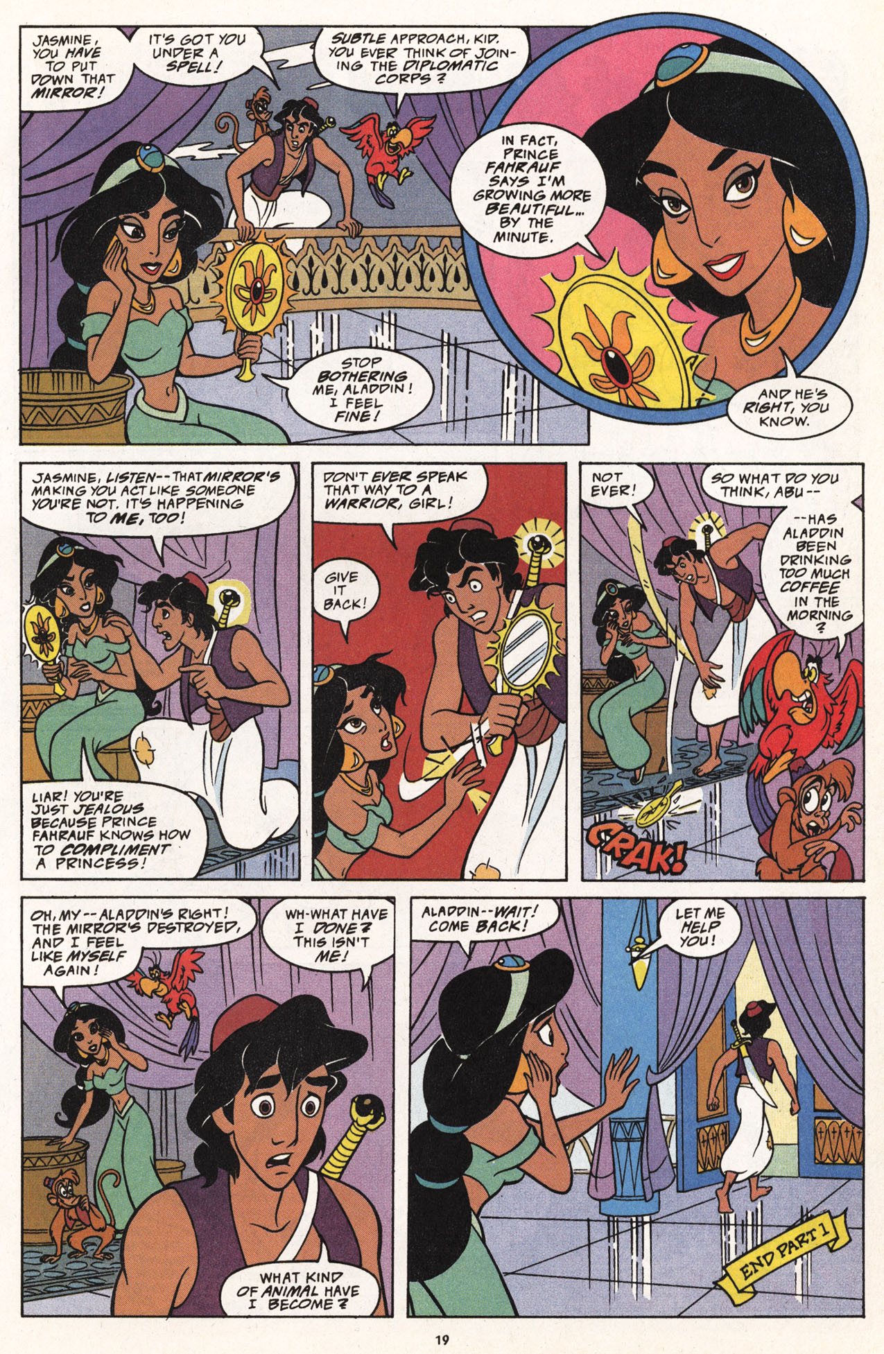 Read online Disney's Aladdin comic -  Issue #3 - 21