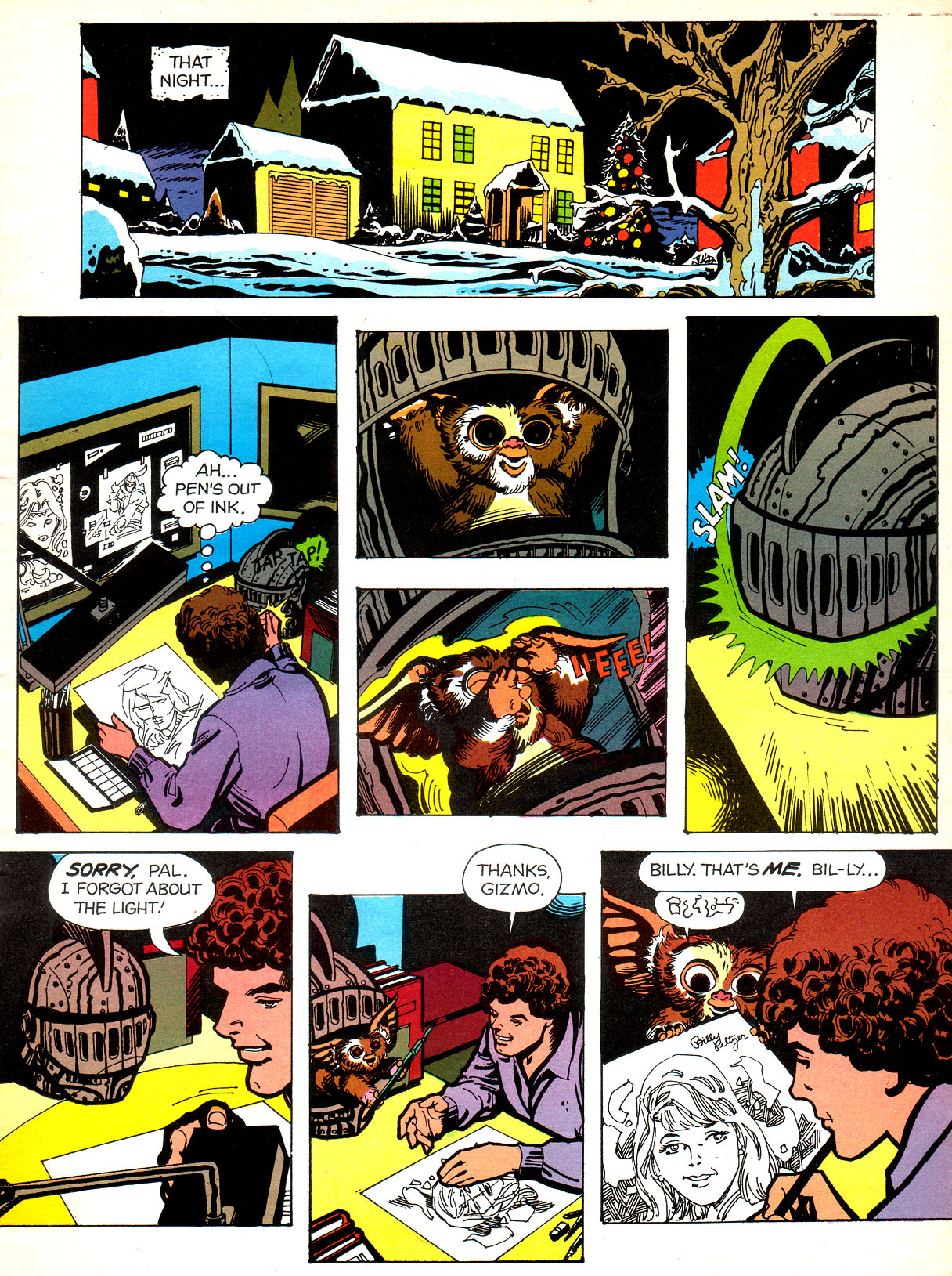 Read online Gremlins: The Official Comic Strip Adaptation comic -  Issue # Full - 21