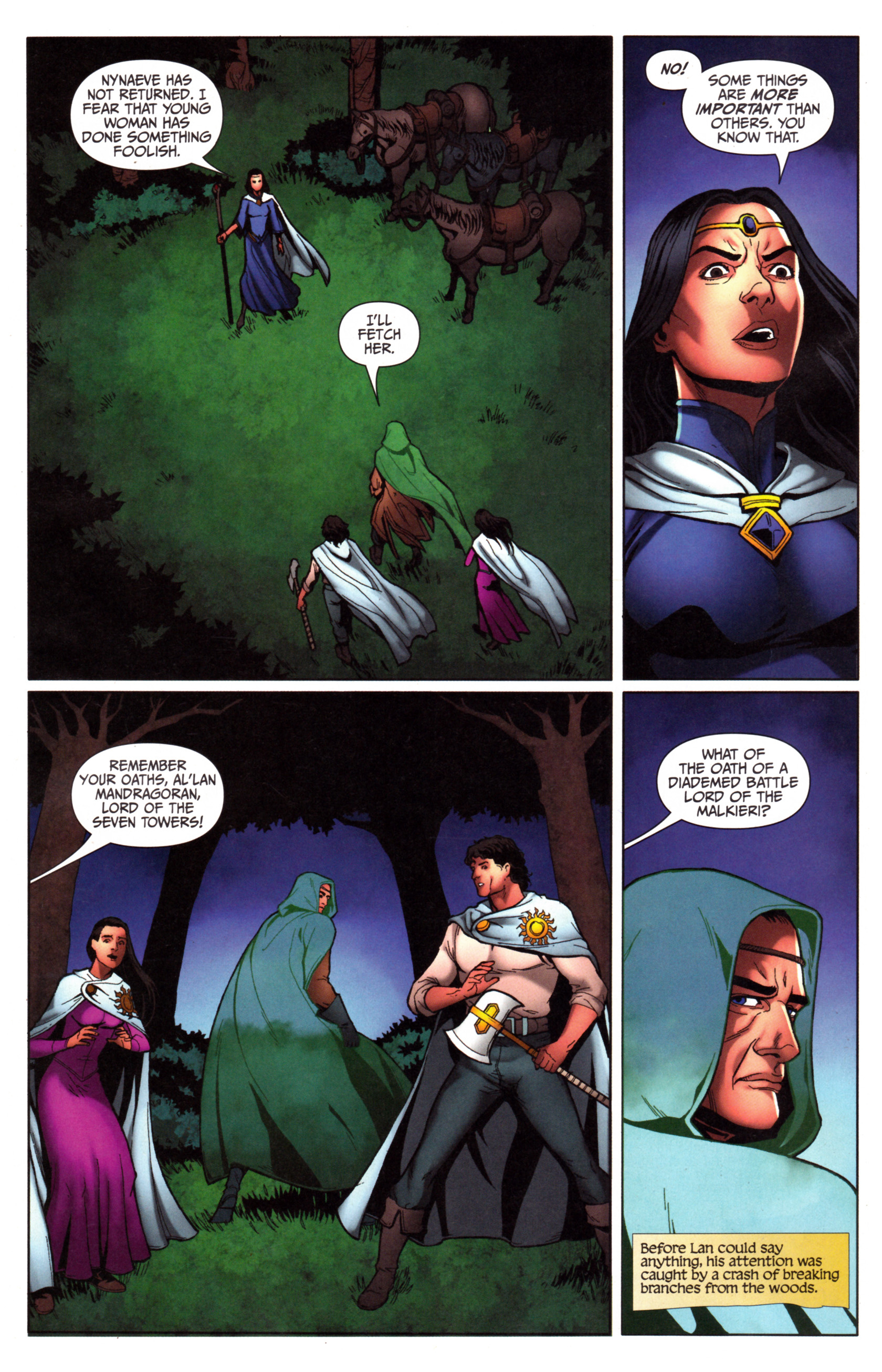 Read online Robert Jordan's Wheel of Time: The Eye of the World comic -  Issue #27 - 12