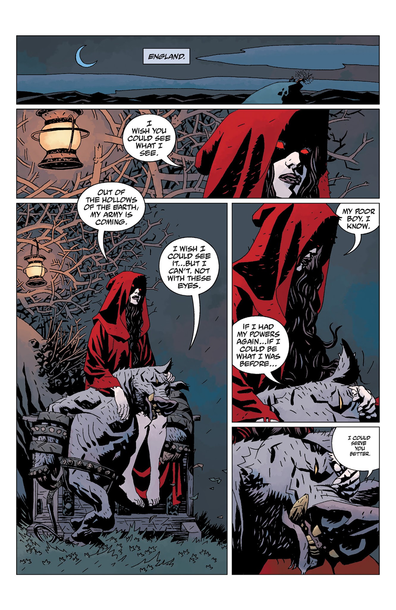 Read online Hellboy: The Wild Hunt comic -  Issue # TPB - 96
