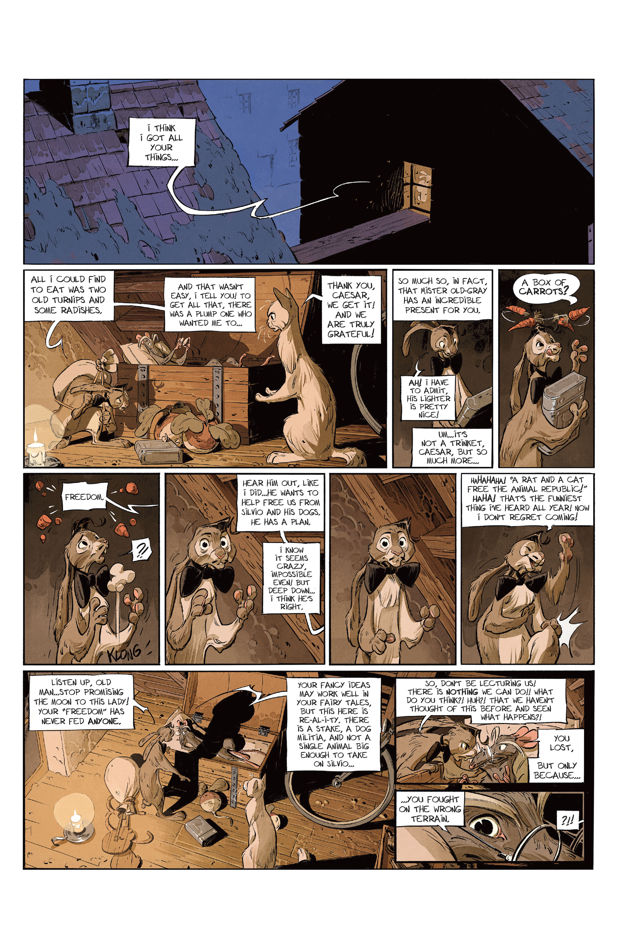 Read online Animal Castle comic -  Issue #3 - 4