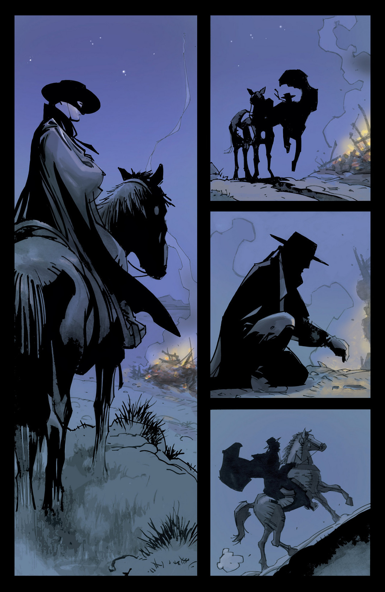 Read online Zorro Rides Again comic -  Issue #10 - 22