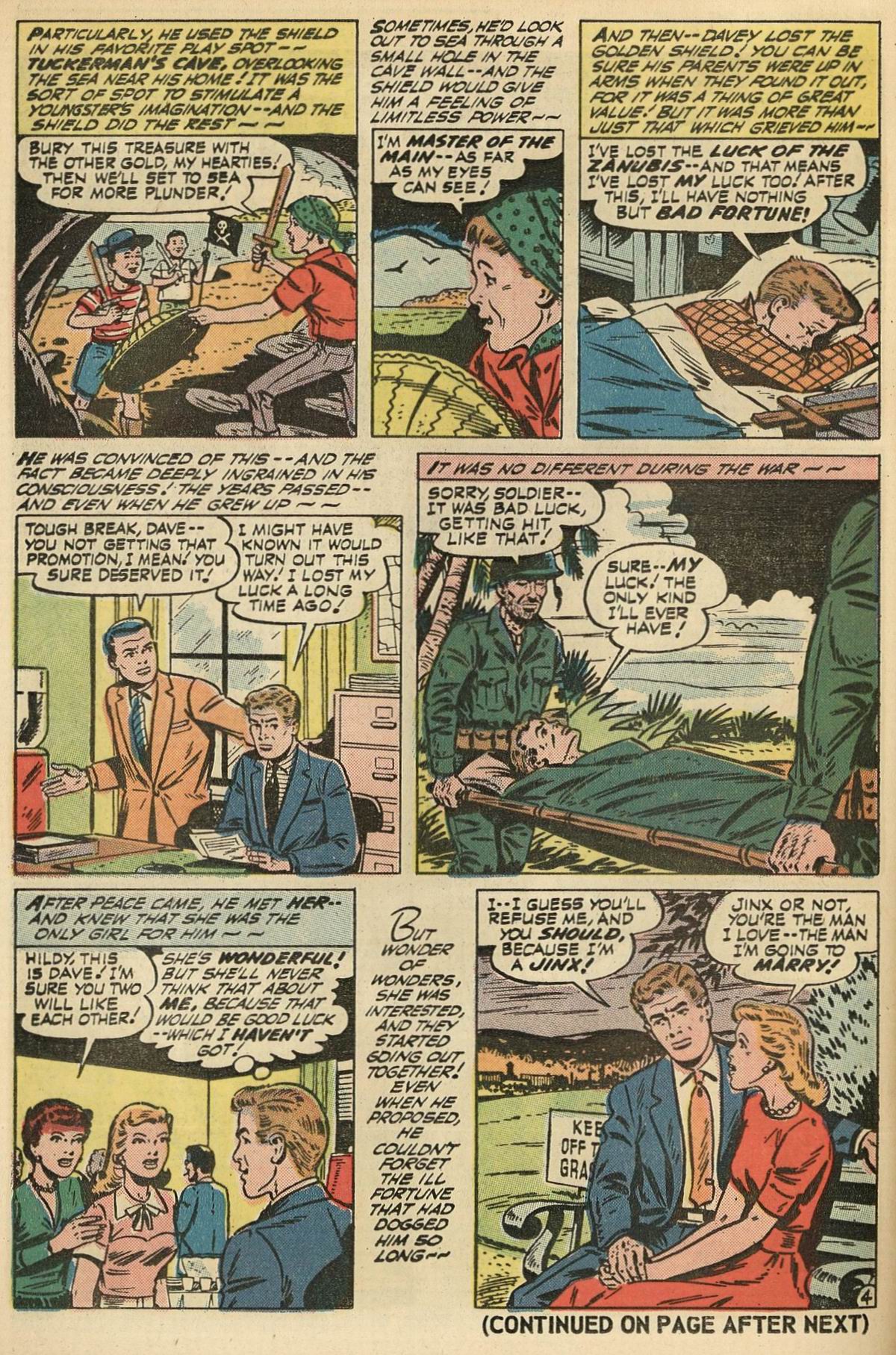 Read online Adventures Into The Unknown comic -  Issue #152 - 28