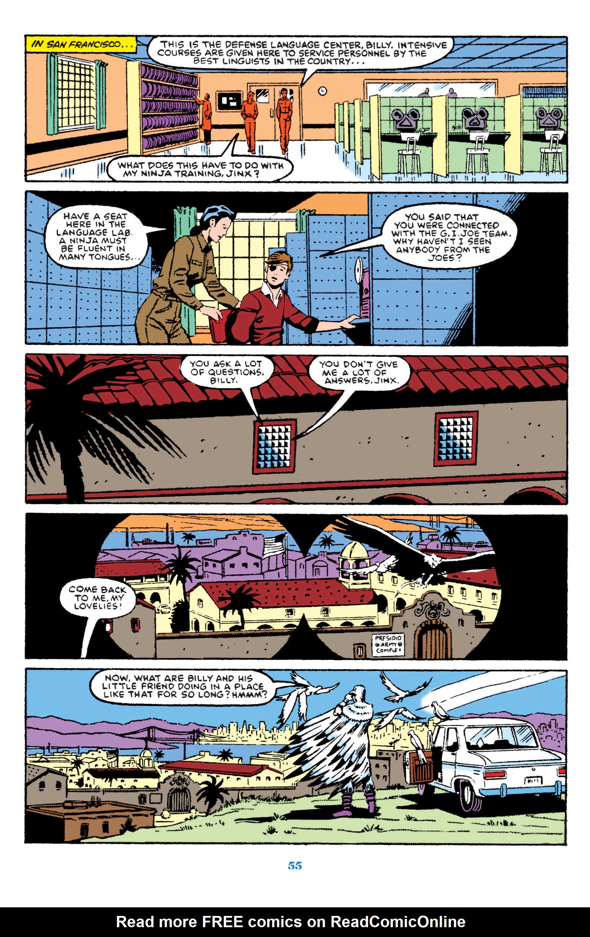 Read online Classic G.I. Joe comic -  Issue # TPB 7 (Part 1) - 56