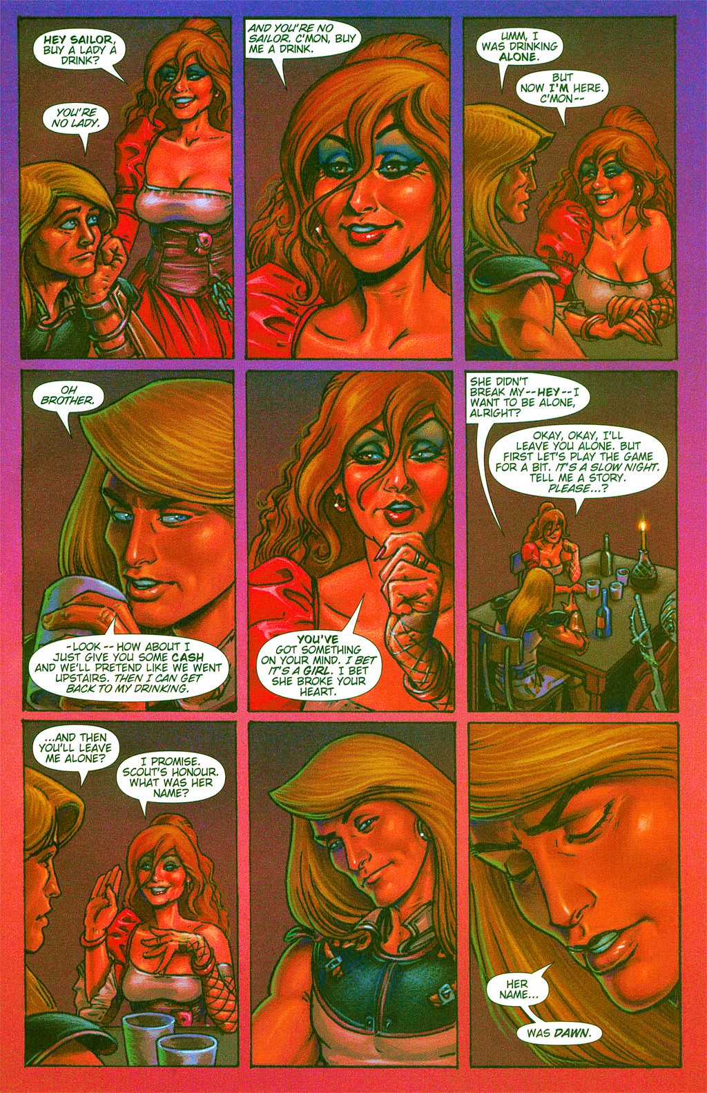 Read online Dawn: Three Tiers comic -  Issue #1 - 3