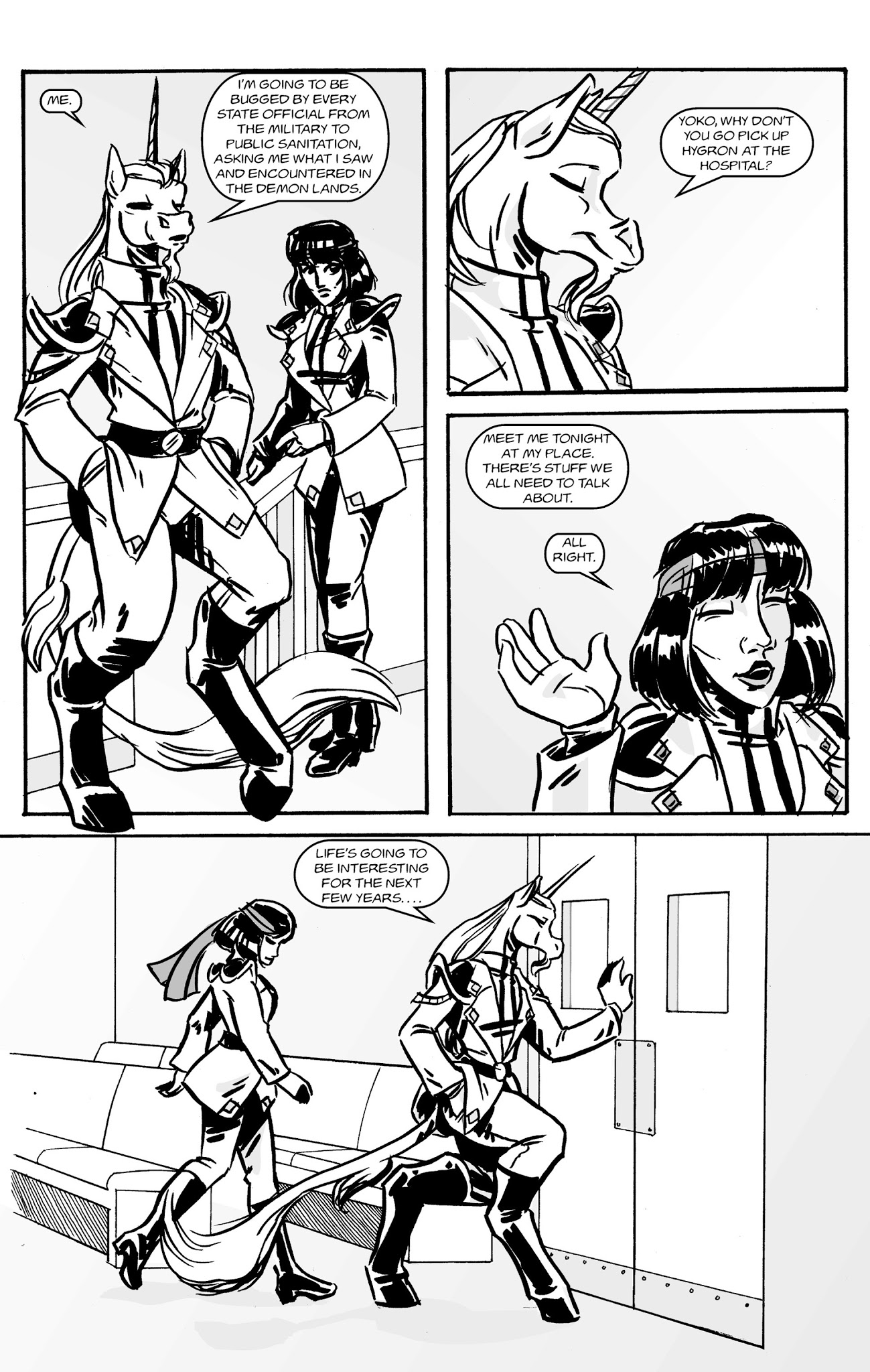 Read online Bureau of Mana Investigation comic -  Issue #8 - 20