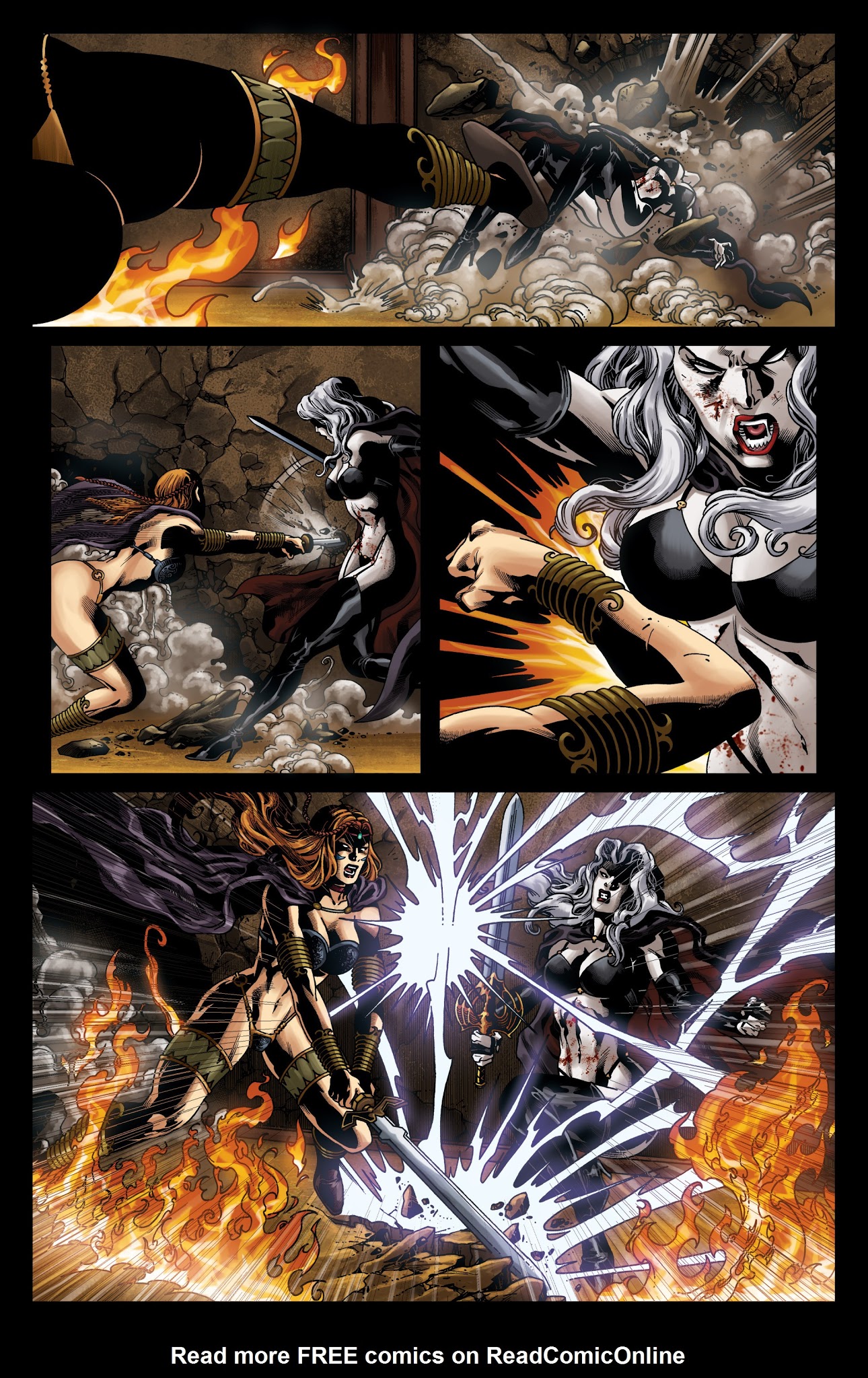 Read online Lady Death: Apocalypse comic -  Issue #0 - 23