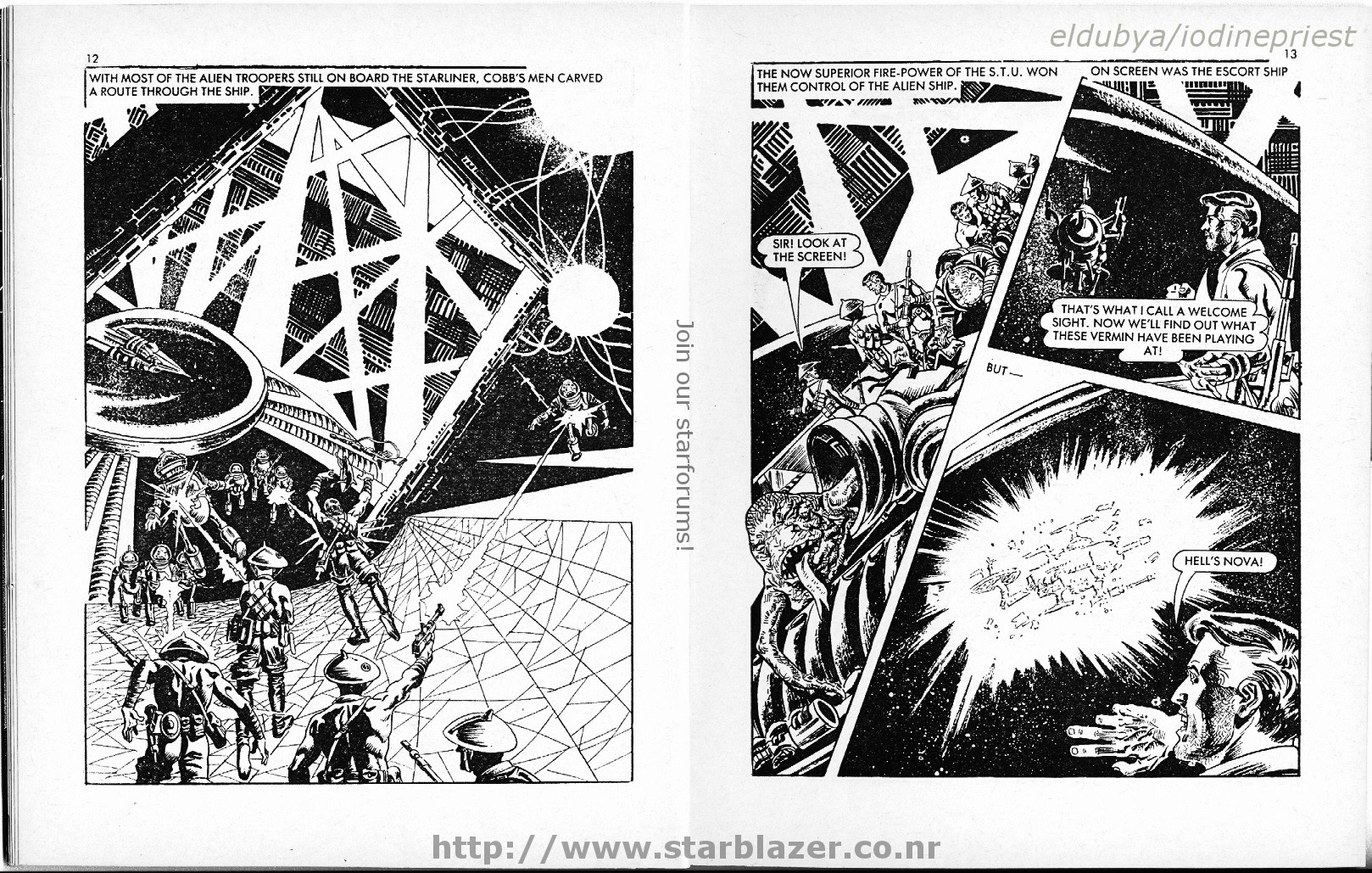 Read online Starblazer comic -  Issue #157 - 8