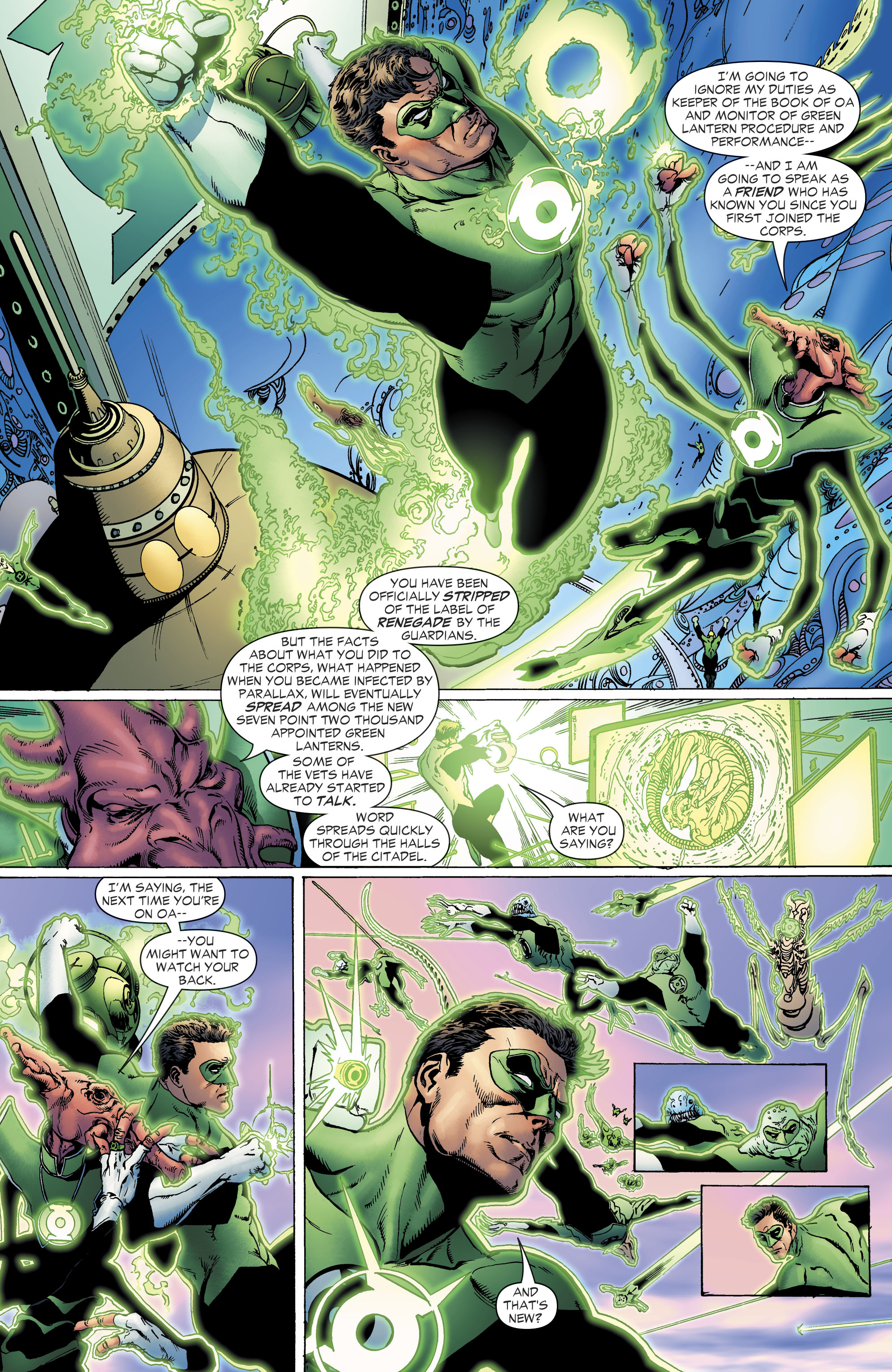 Read online Green Lantern by Geoff Johns comic -  Issue # TPB 2 (Part 2) - 26