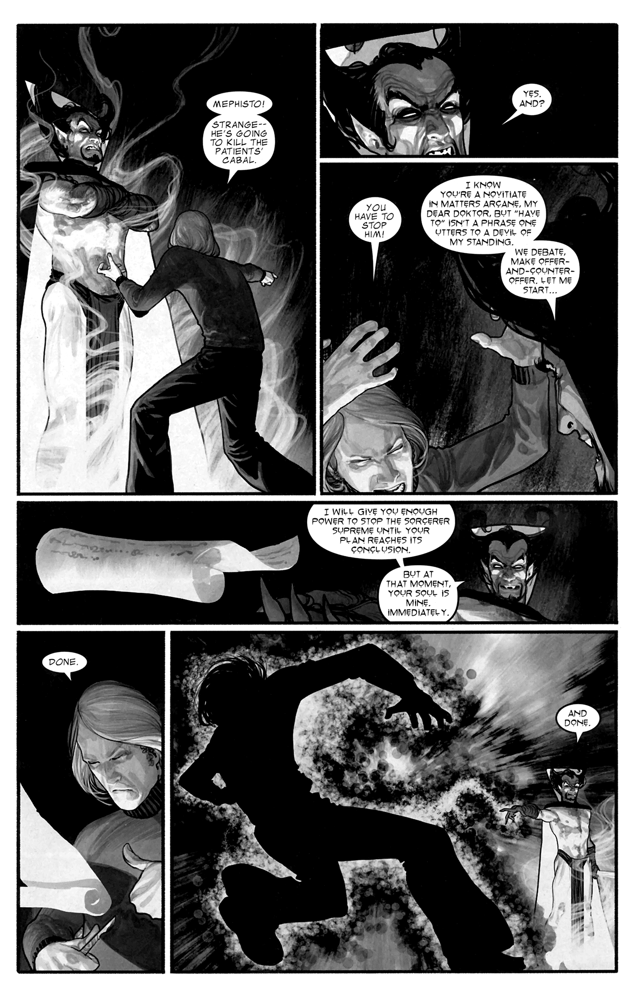 Read online The Mystic Hands of Dr. Strange (B&W) comic -  Issue # Full - 19