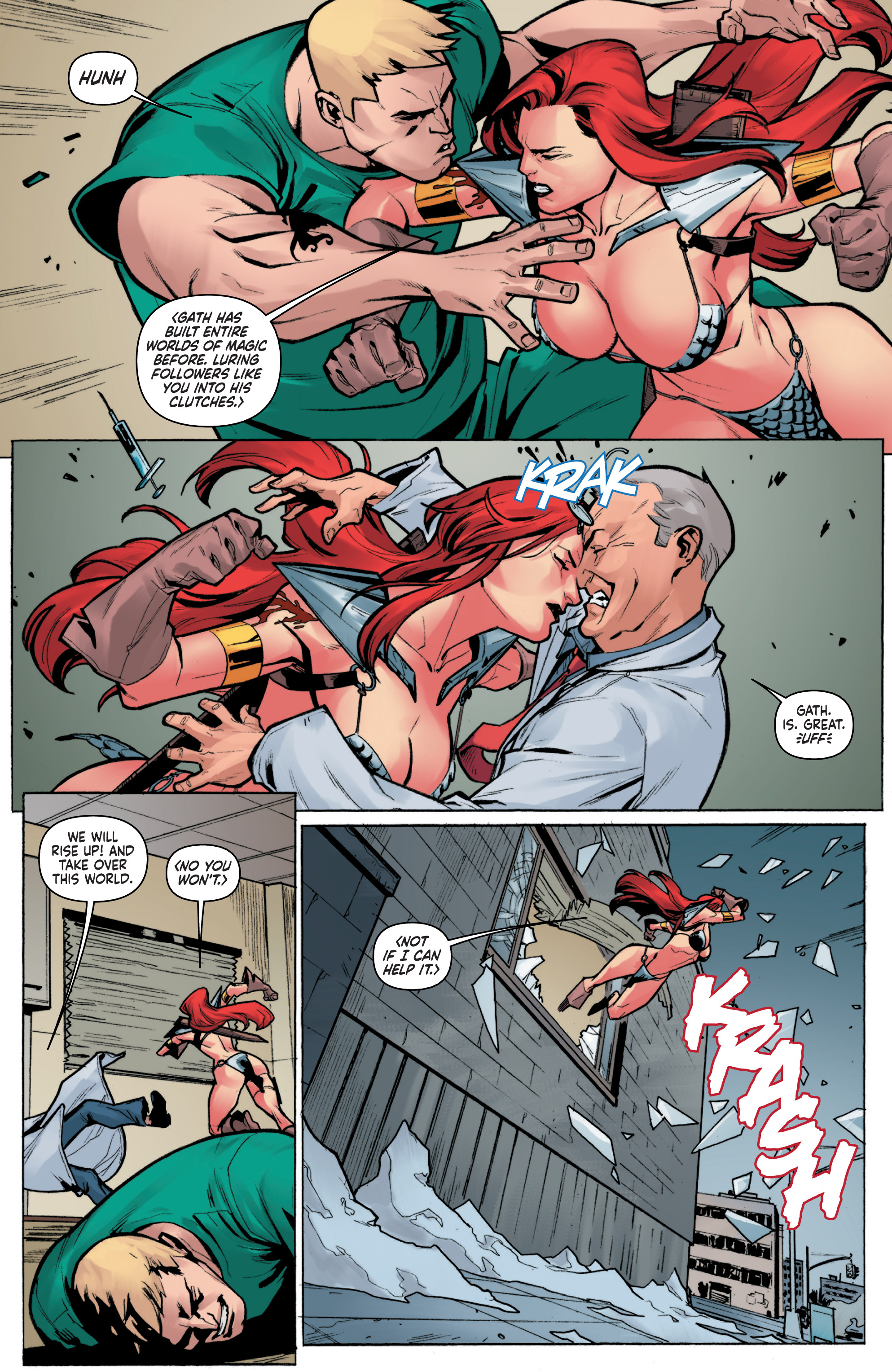 Read online Red Sonja, Volume 4 comic -  Issue #1 - 23