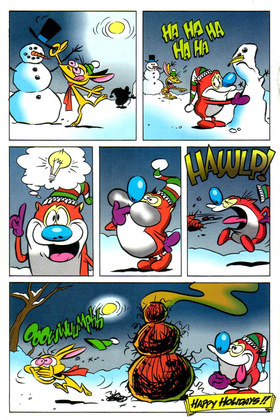 Read online The Ren & Stimpy Show Holiday Special comic -  Issue # Full - 52
