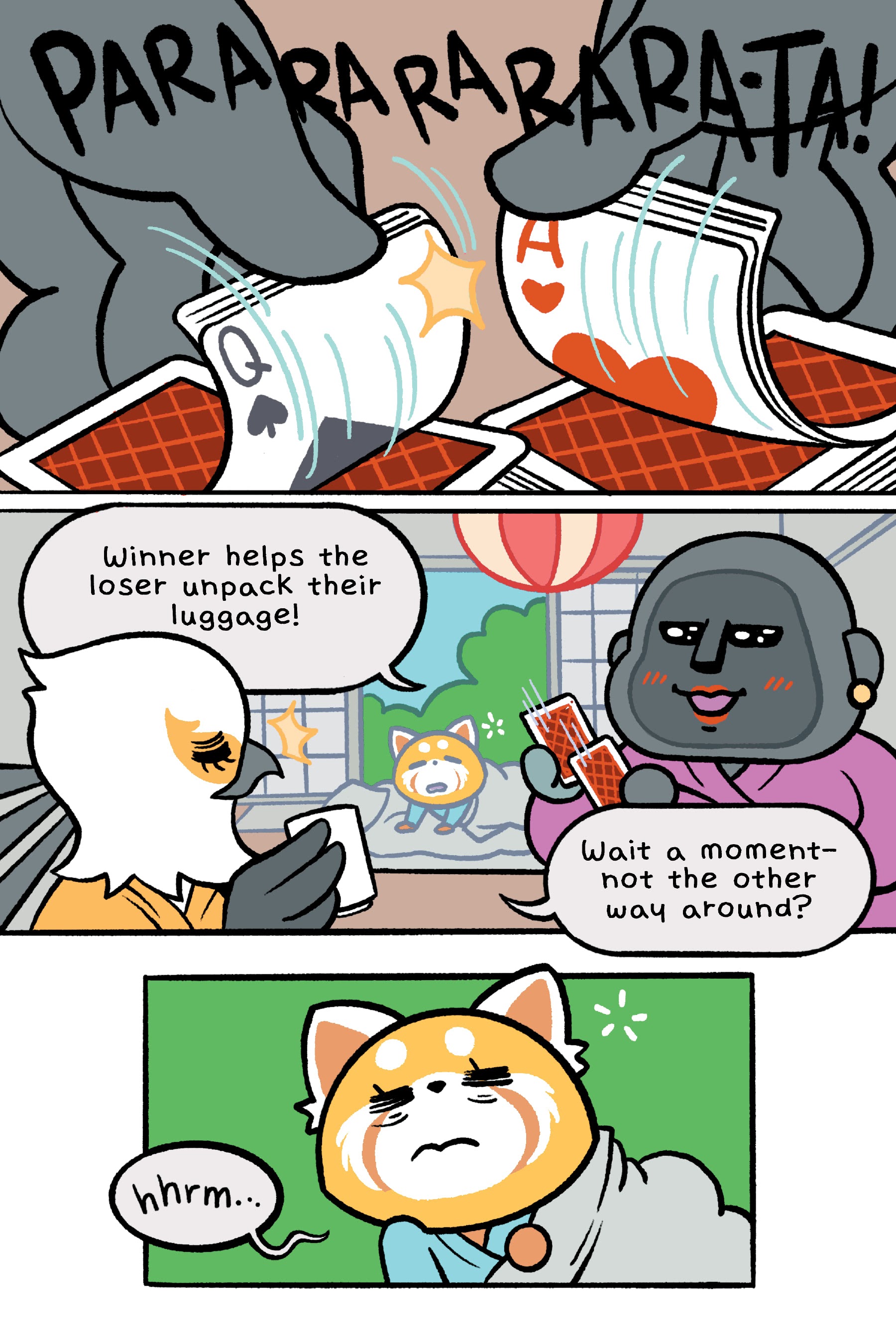 Read online Aggretsuko: Down the Rabbit Hole comic -  Issue # TPB - 72