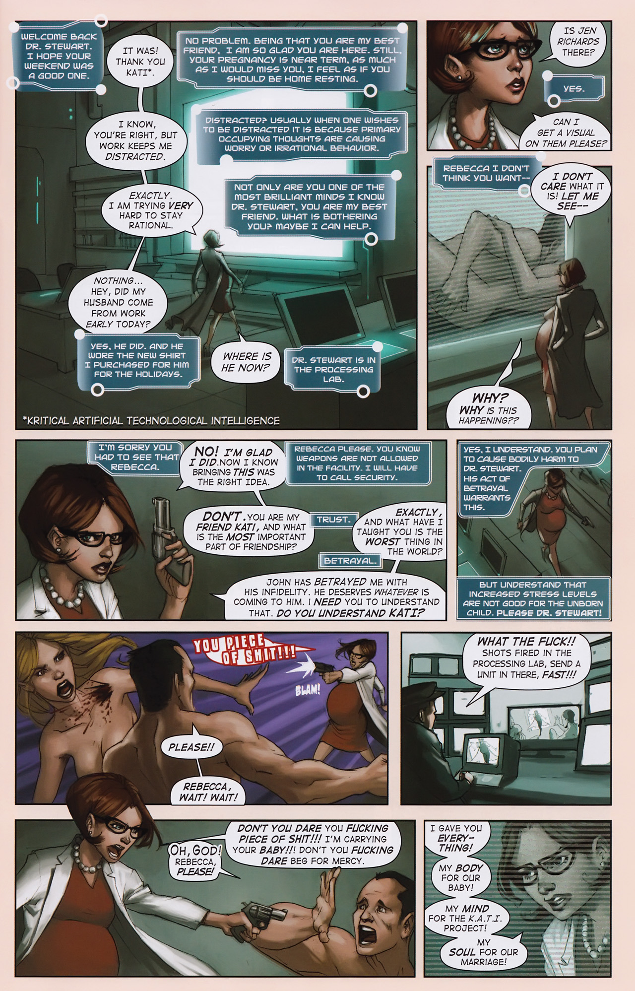 Read online Vescell comic -  Issue #2 - 15