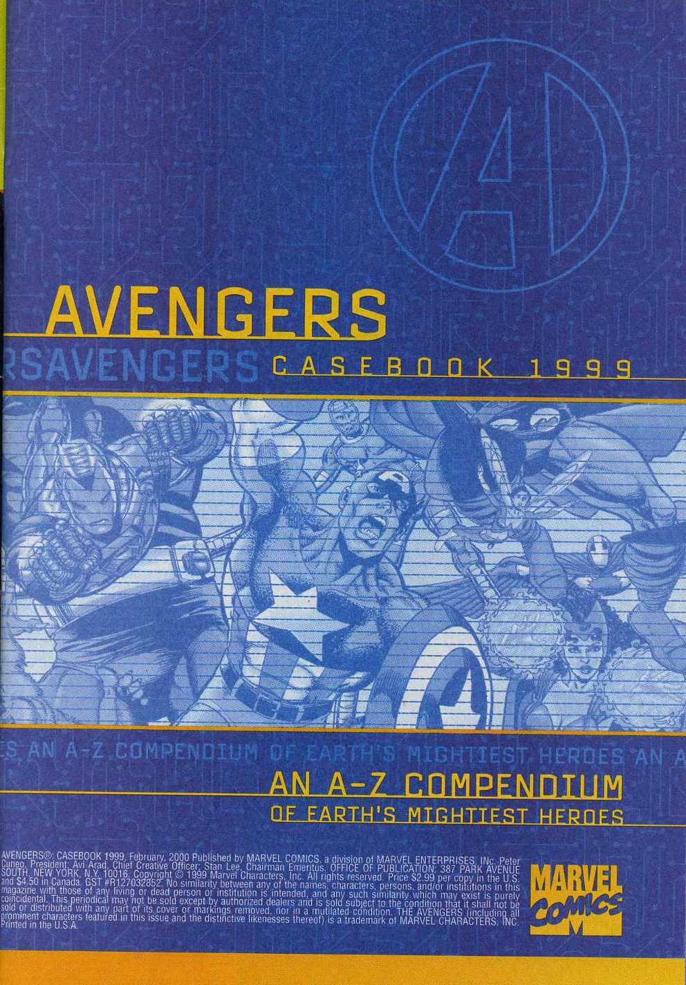 Read online Avengers: Casebook 1999 comic -  Issue # Full - 2