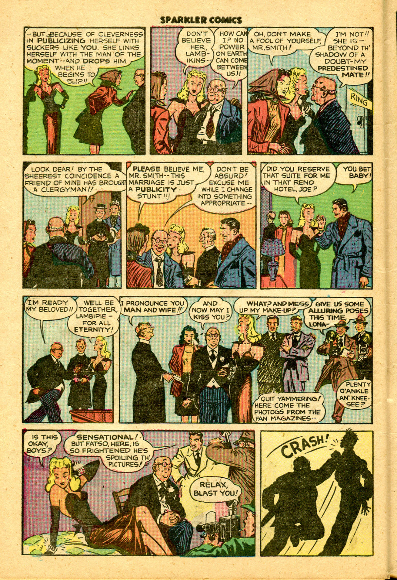 Read online Sparkler Comics comic -  Issue #64 - 44