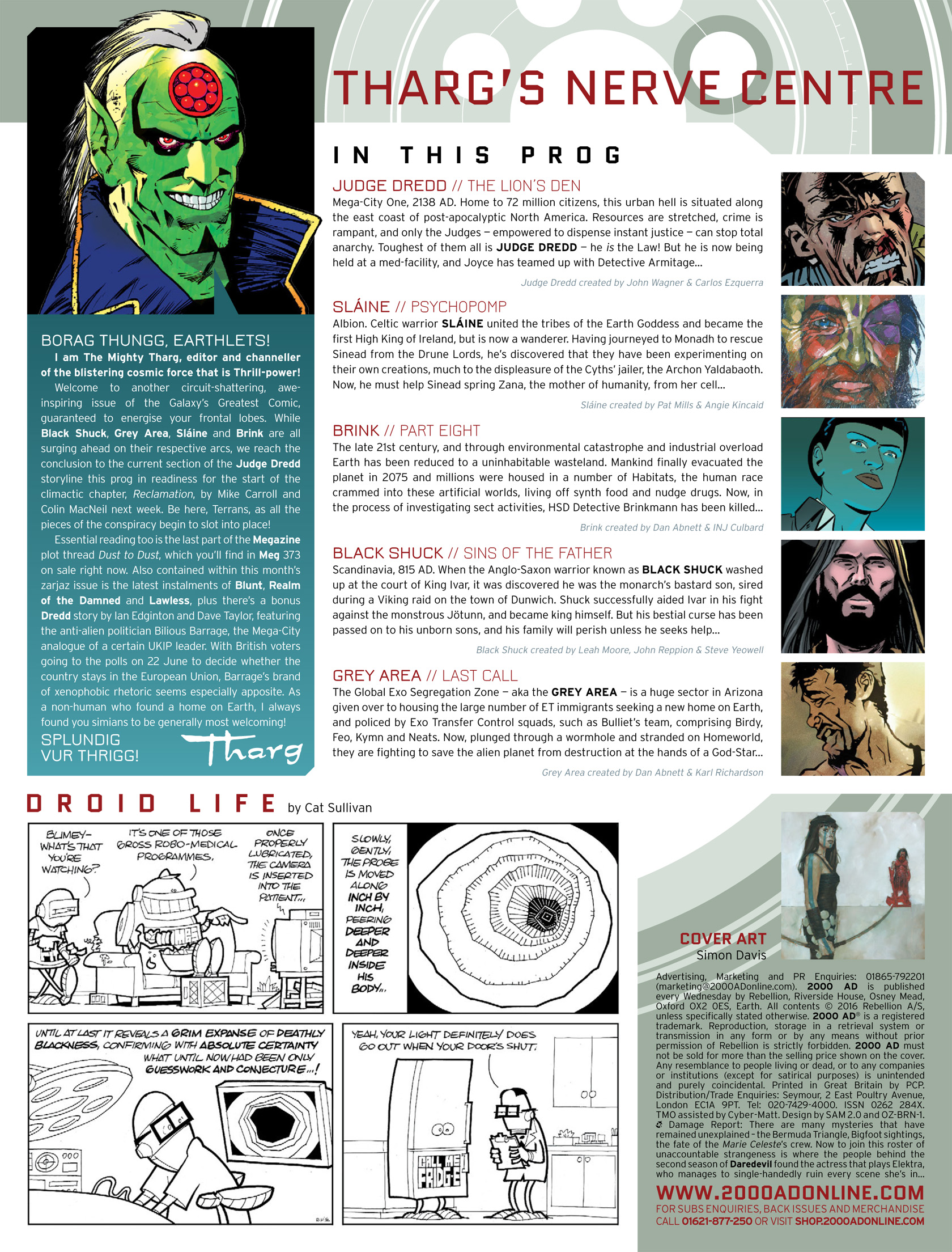 Read online 2000 AD comic -  Issue #1985 - 2