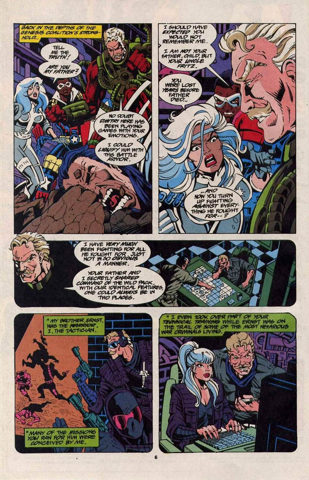 Read online Silver Sable and the Wild Pack comic -  Issue #25 - 6