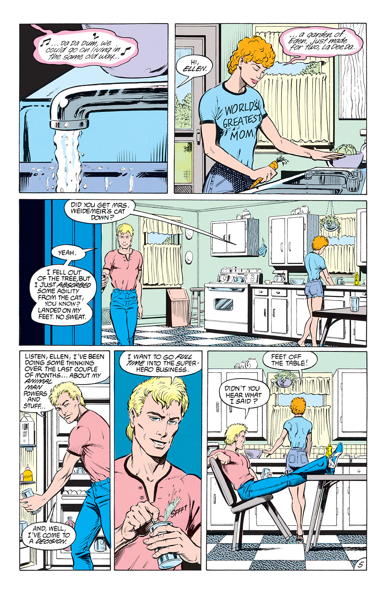 Read online Animal Man (1988) comic -  Issue #1 - 7