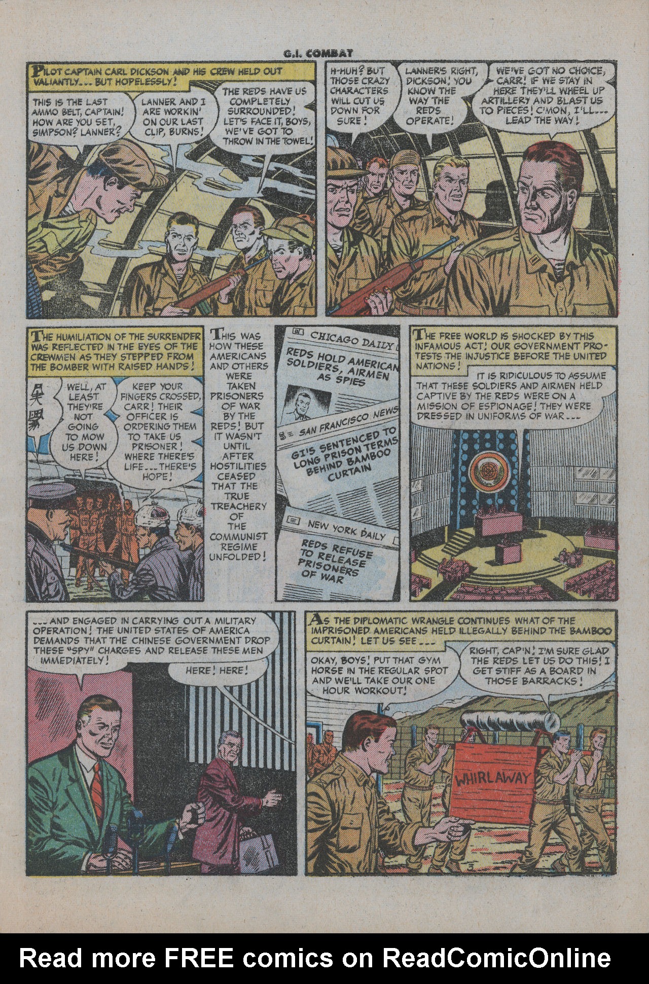 Read online G.I. Combat (1952) comic -  Issue #29 - 5