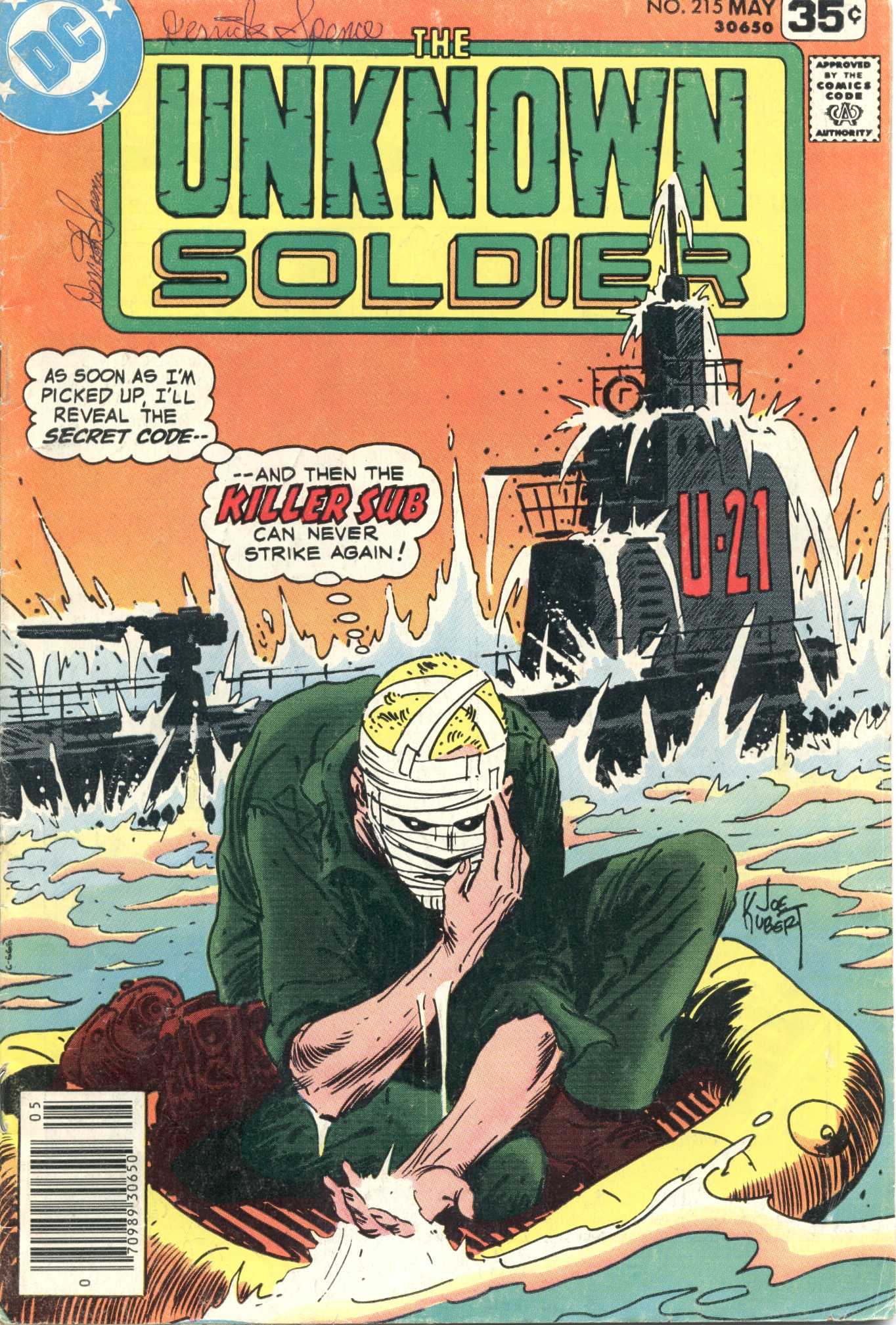 Read online Unknown Soldier (1977) comic -  Issue #215 - 1