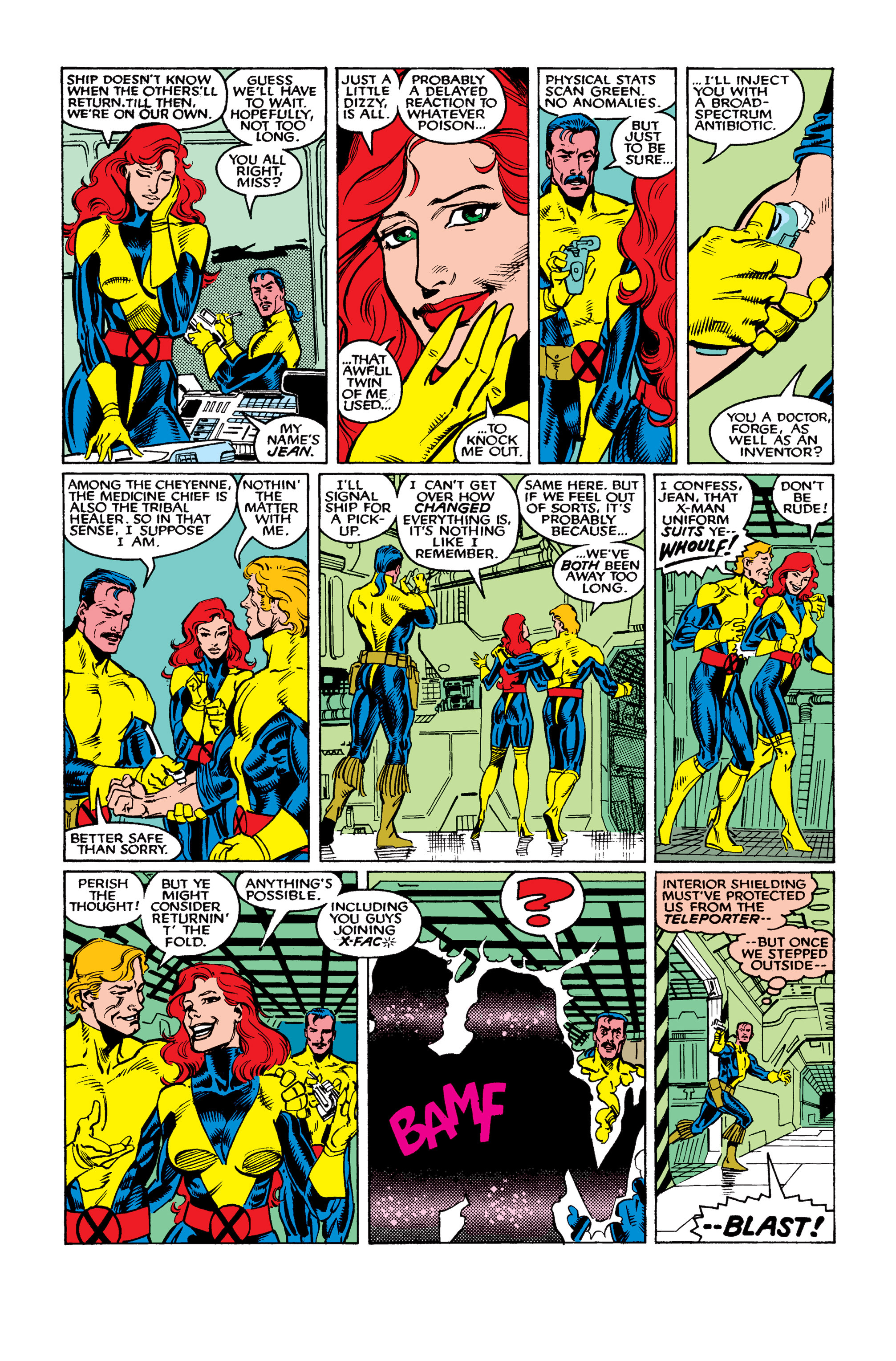 Read online Uncanny X-Men (1963) comic -  Issue #262 - 9
