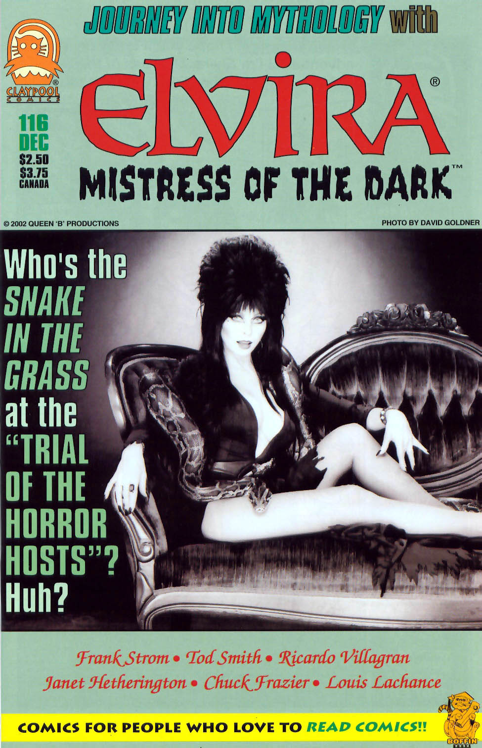 Read online Elvira, Mistress of the Dark comic -  Issue #116 - 1