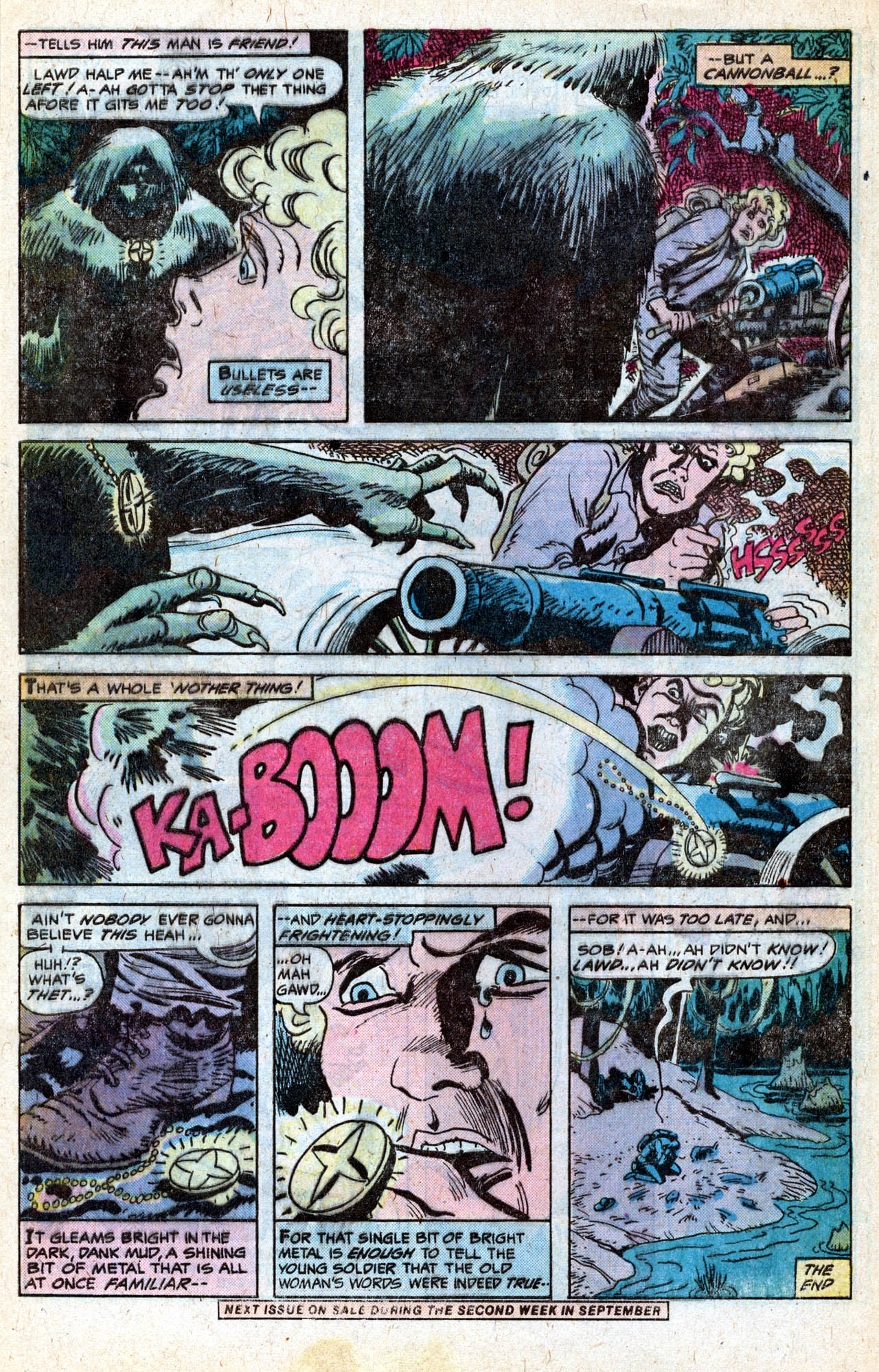 Read online Weird War Tales (1971) comic -  Issue #81 - 32