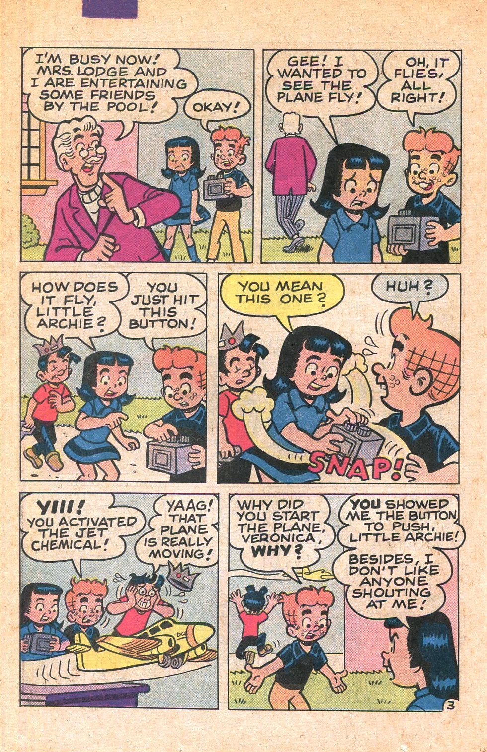 Read online Archie's TV Laugh-Out comic -  Issue #90 - 22