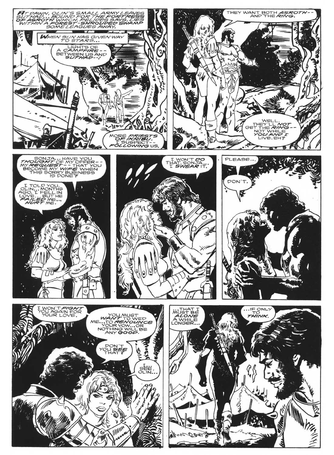 Read online The Savage Sword Of Conan comic -  Issue #232 - 34