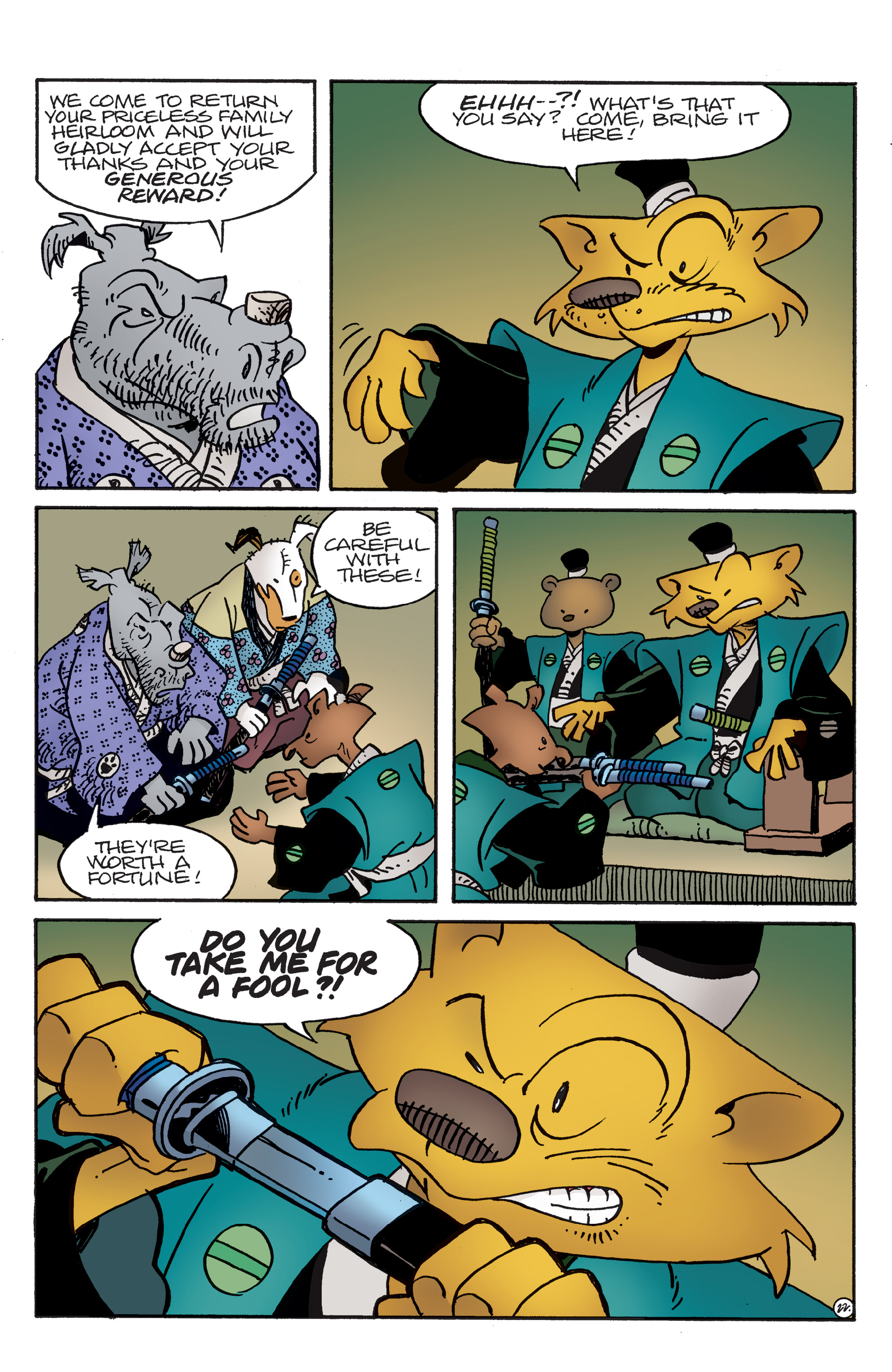 Read online Usagi Yojimbo (2019) comic -  Issue #7 - 24