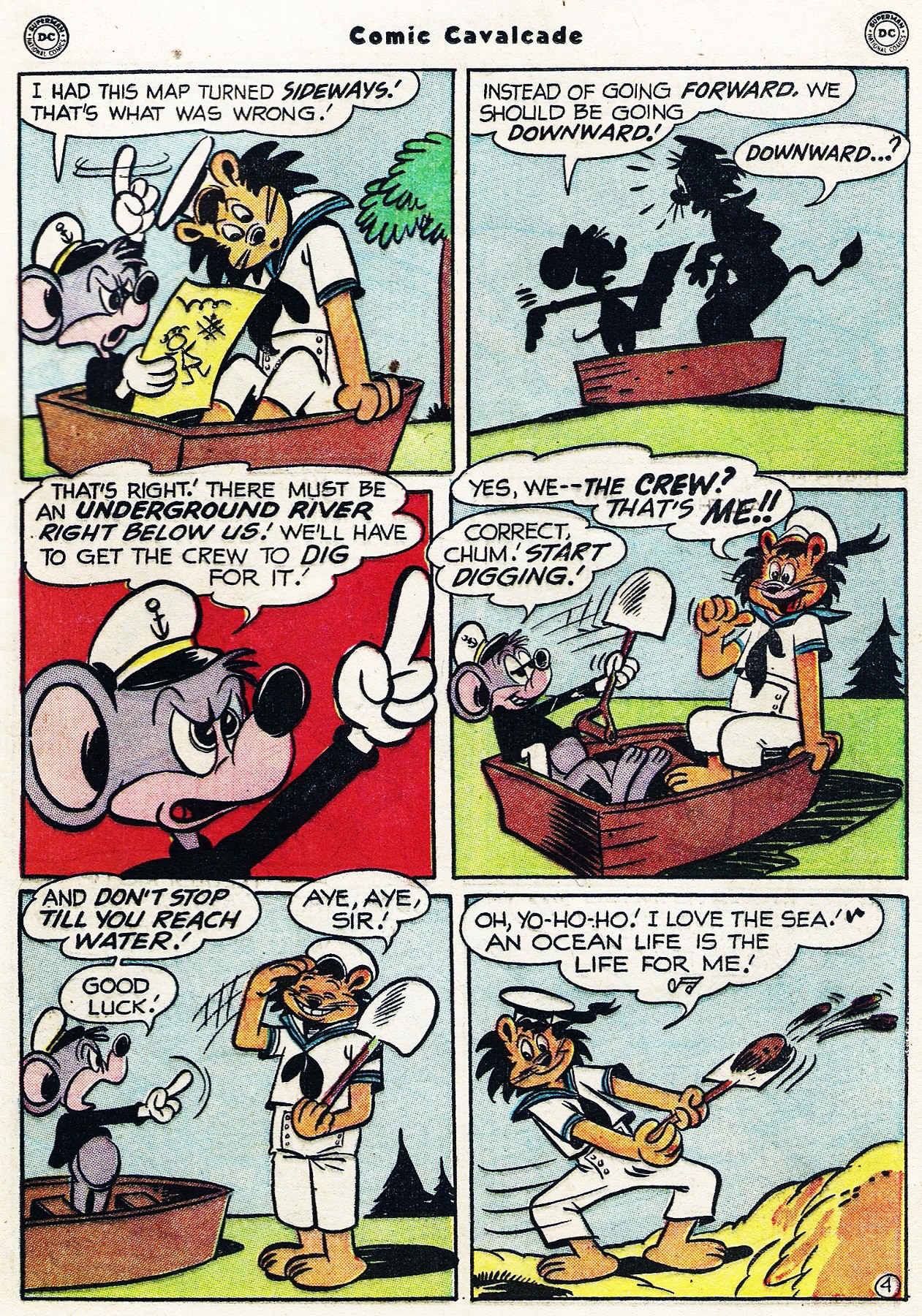 Read online Comic Cavalcade comic -  Issue #37 - 29