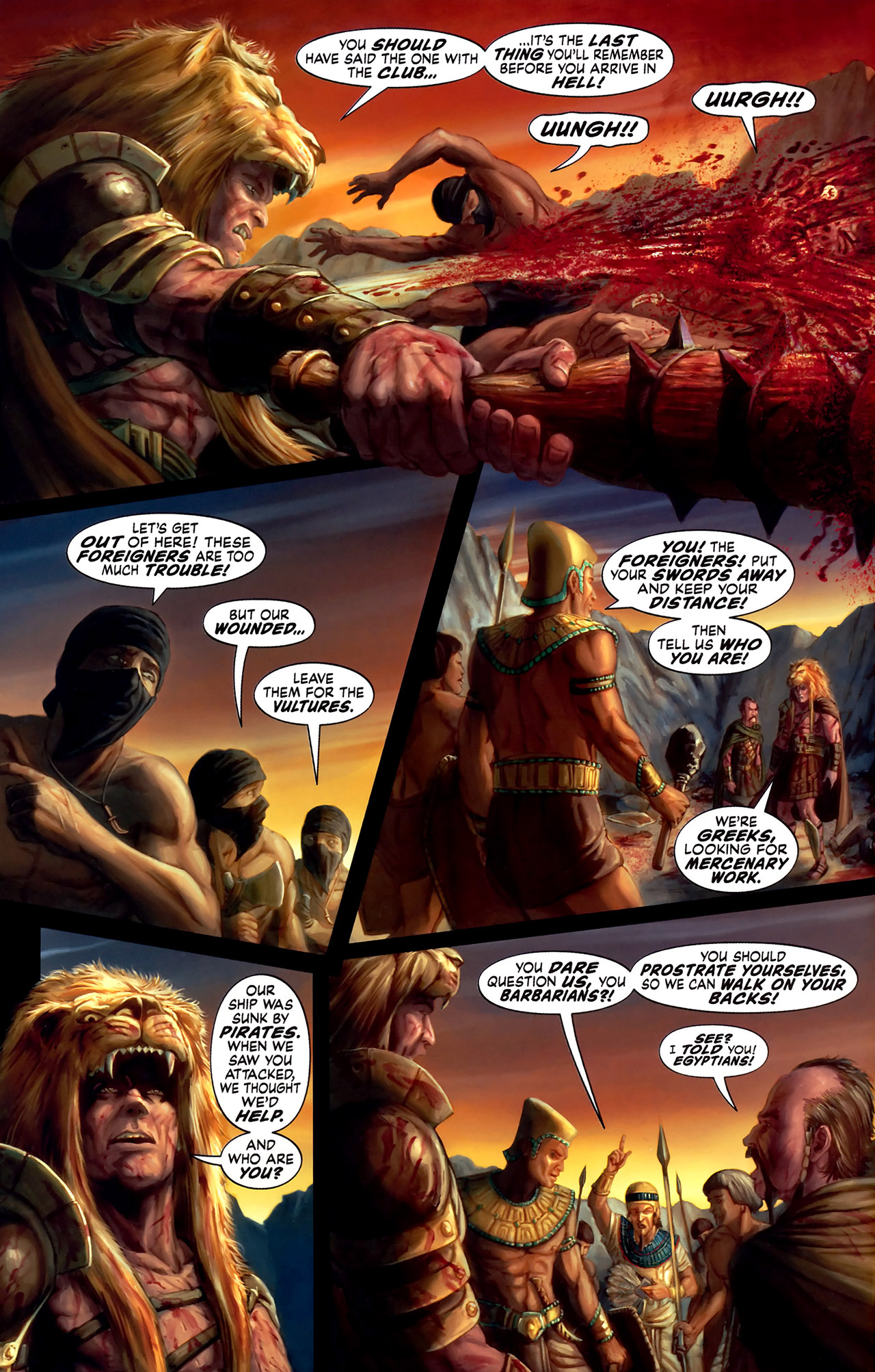 Read online Hercules: The Knives of Kush comic -  Issue #1 - 12