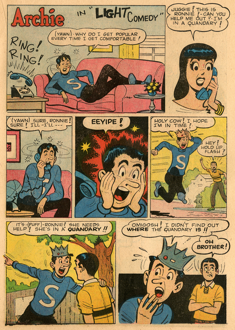 Read online Archie's Pal Jughead comic -  Issue #40 - 18