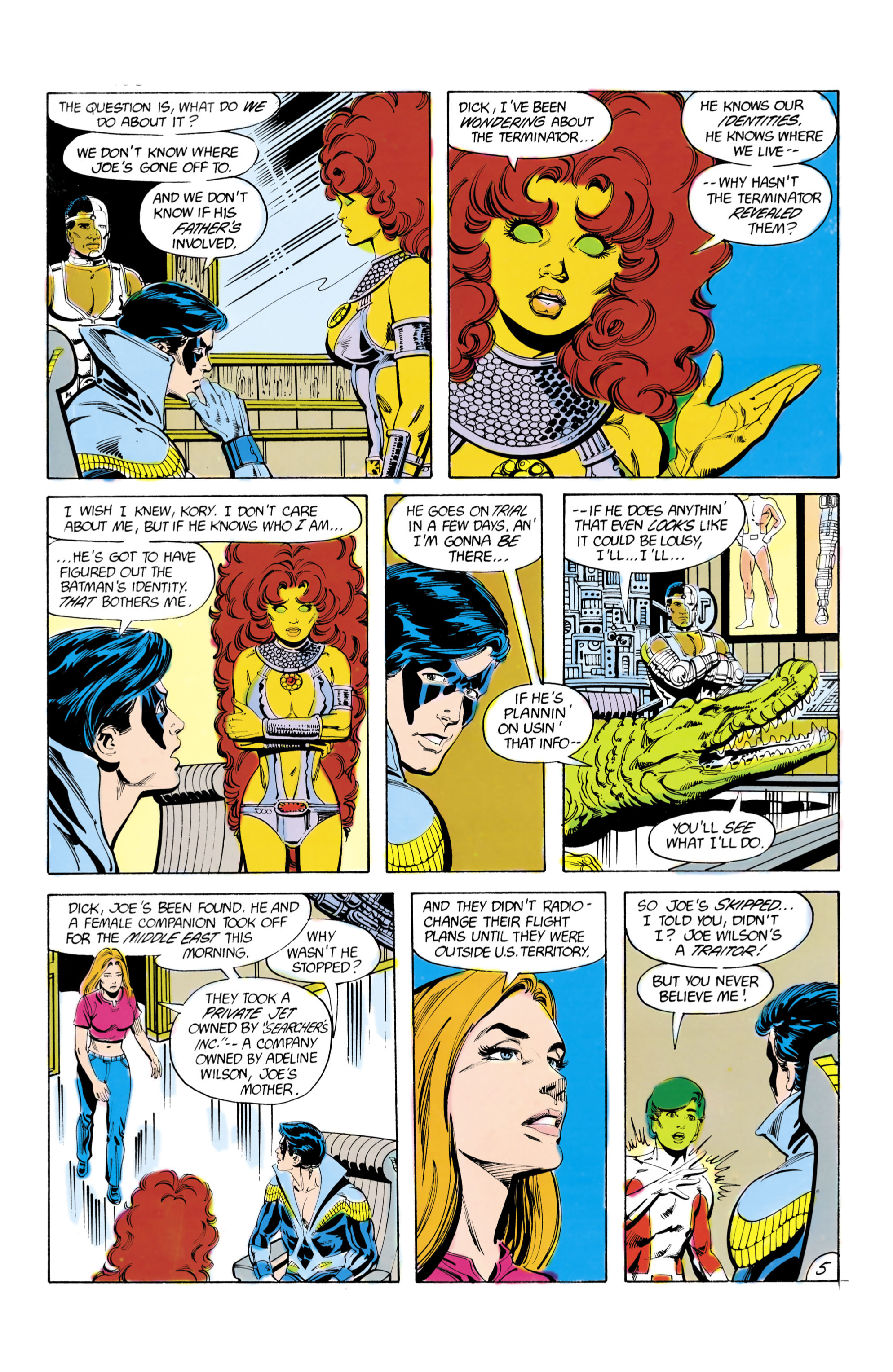 Read online Tales of the Teen Titans comic -  Issue #52 - 6