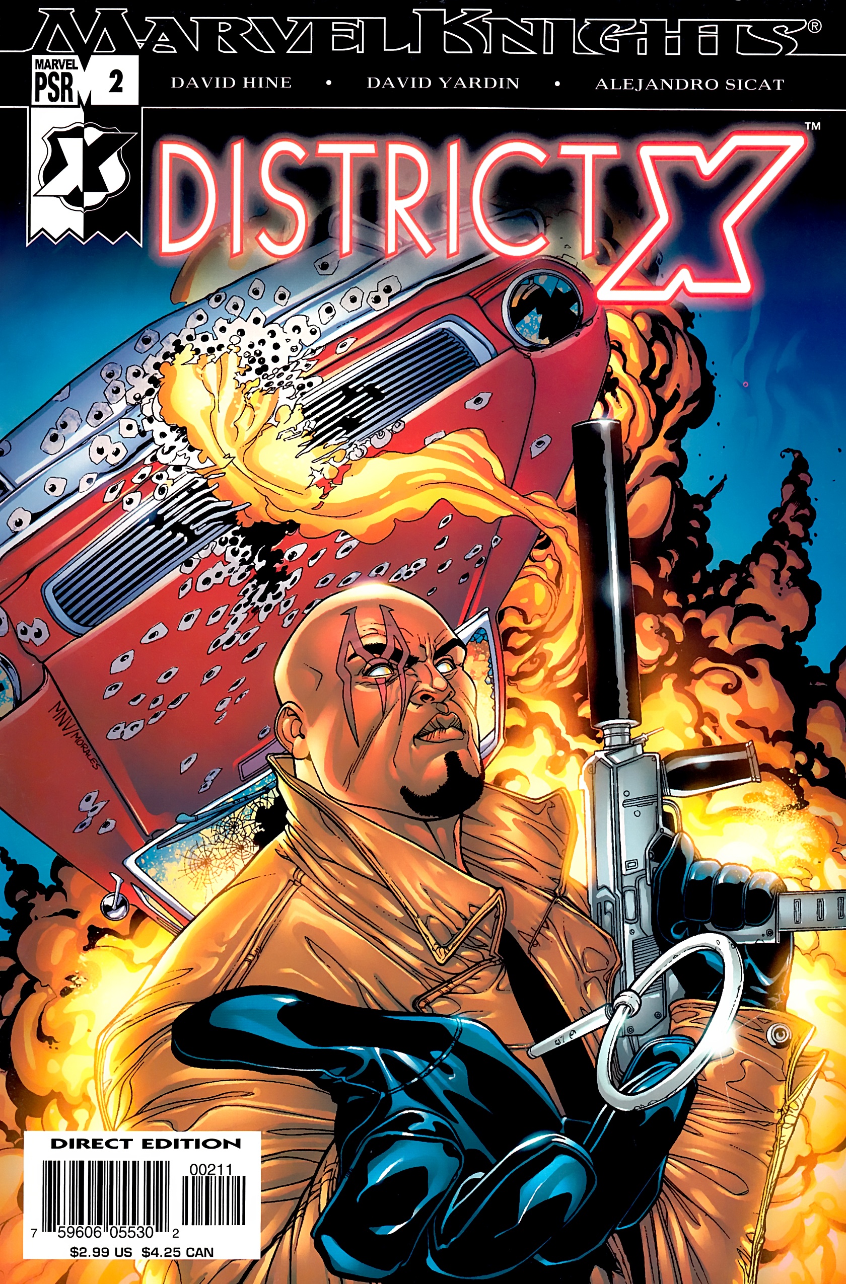 Read online District X comic -  Issue #2 - 1