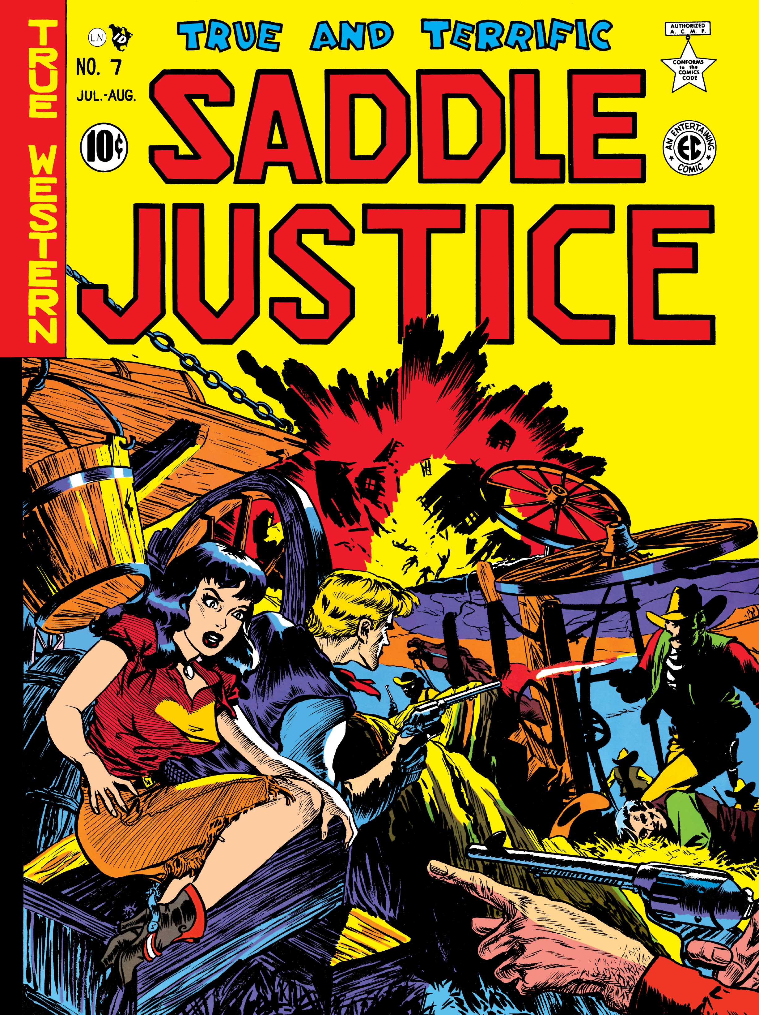 Read online The EC Archives: Saddle Justice comic -  Issue # TPB (Part 2) - 41