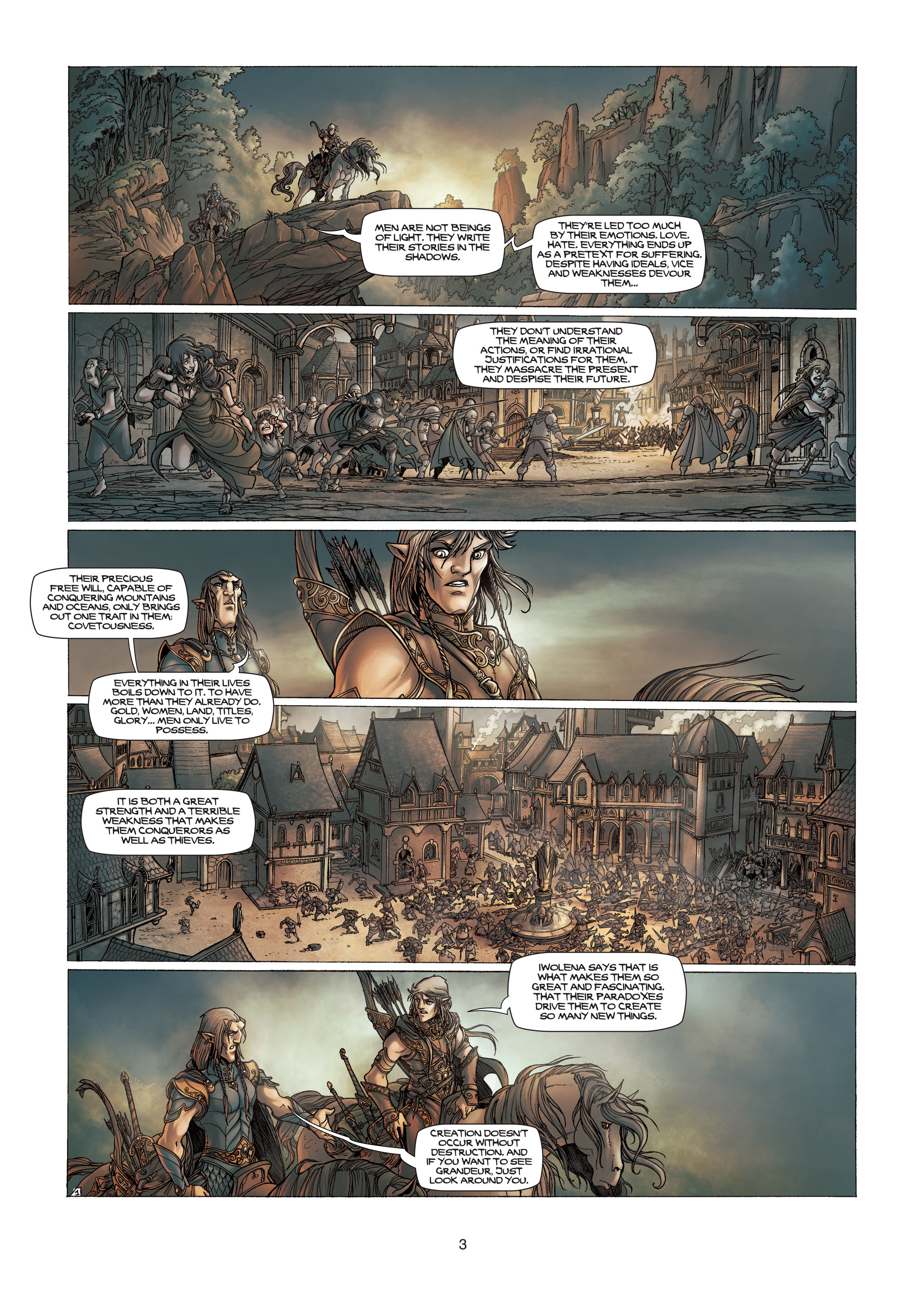 Read online Elves comic -  Issue #3 - 3