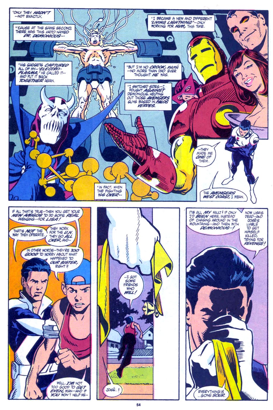 Read online Avengers West Coast (1989) comic -  Issue # Annual 6 - 48