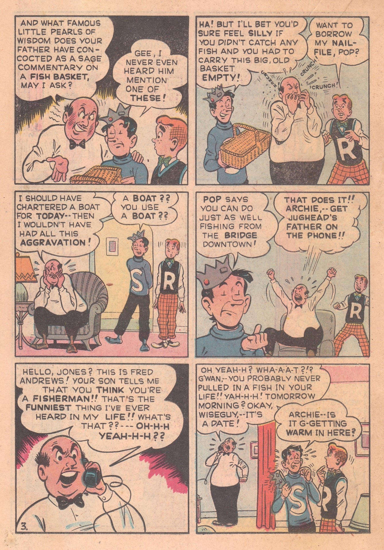 Read online Archie's Pal Jughead comic -  Issue #3 - 18