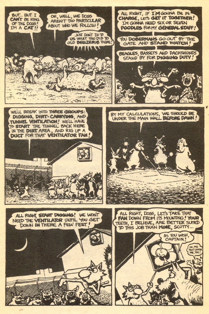 Read online Adventures of Fat Freddy's Cat comic -  Issue #3 - 16