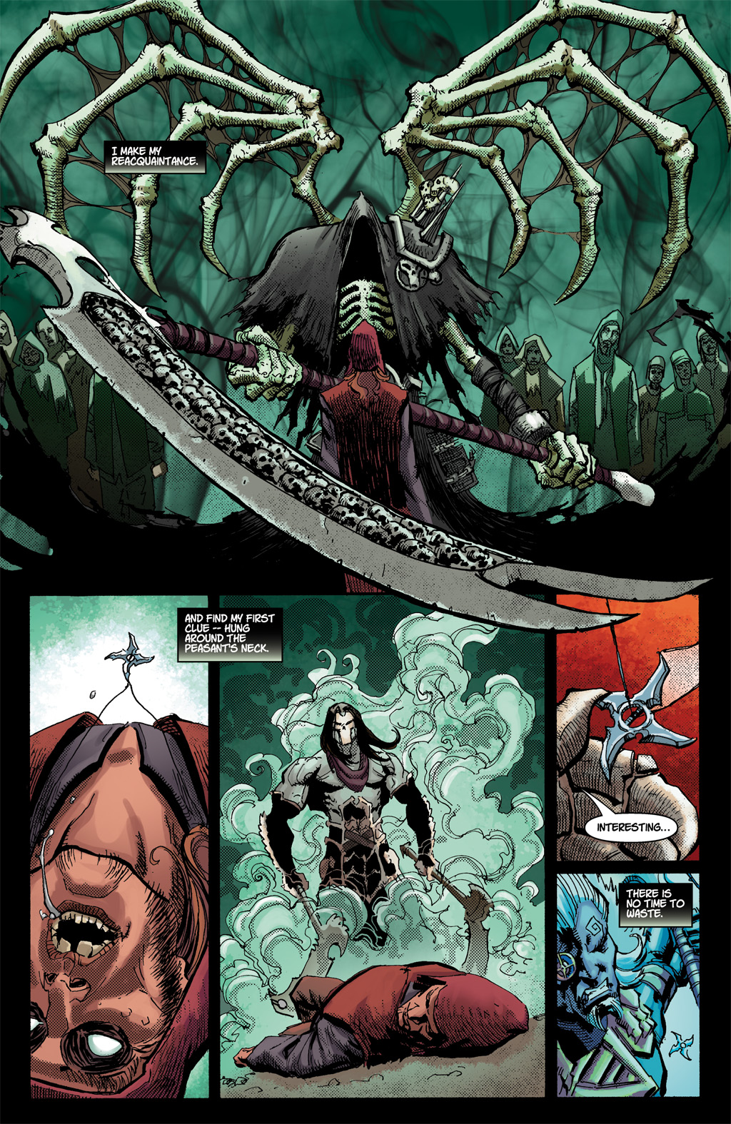 Read online Darksiders II comic -  Issue #3 - 7