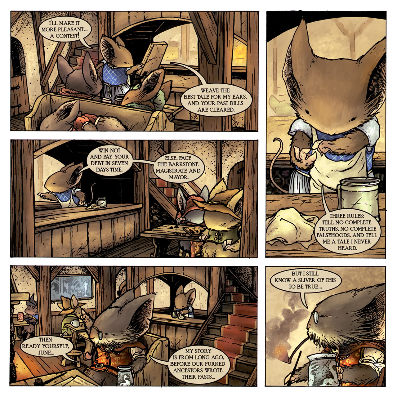 Mouse Guard: Legends of the Guard issue 1 - Page 4